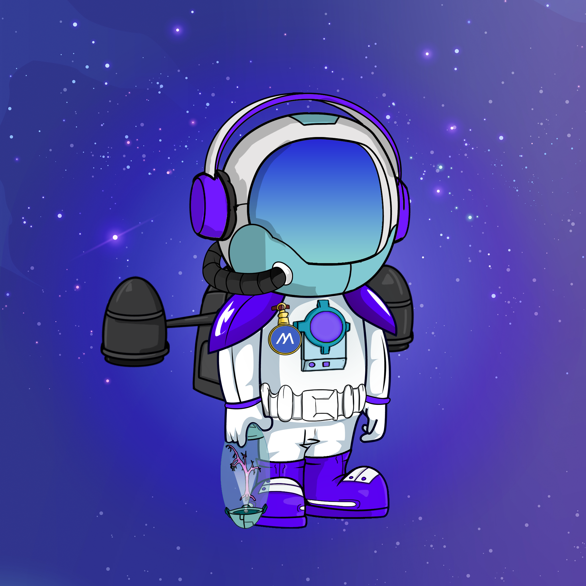 Galactic Astros #1655 NFT on Algorand