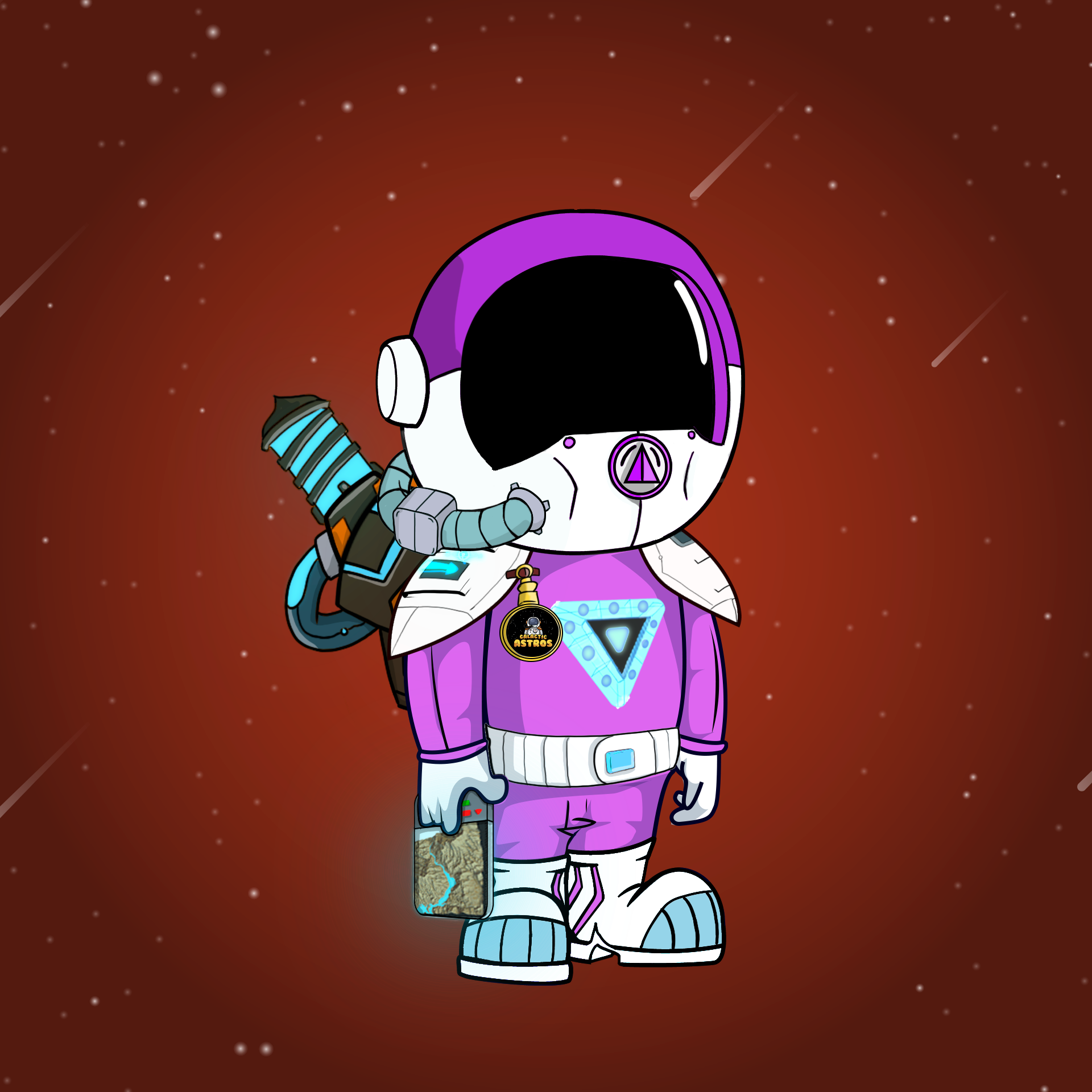 Galactic Astros #1661 NFT on Algorand
