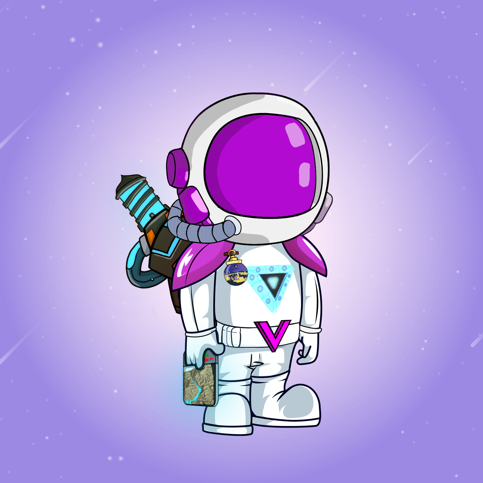 Galactic Astros #1664 NFT on Algorand