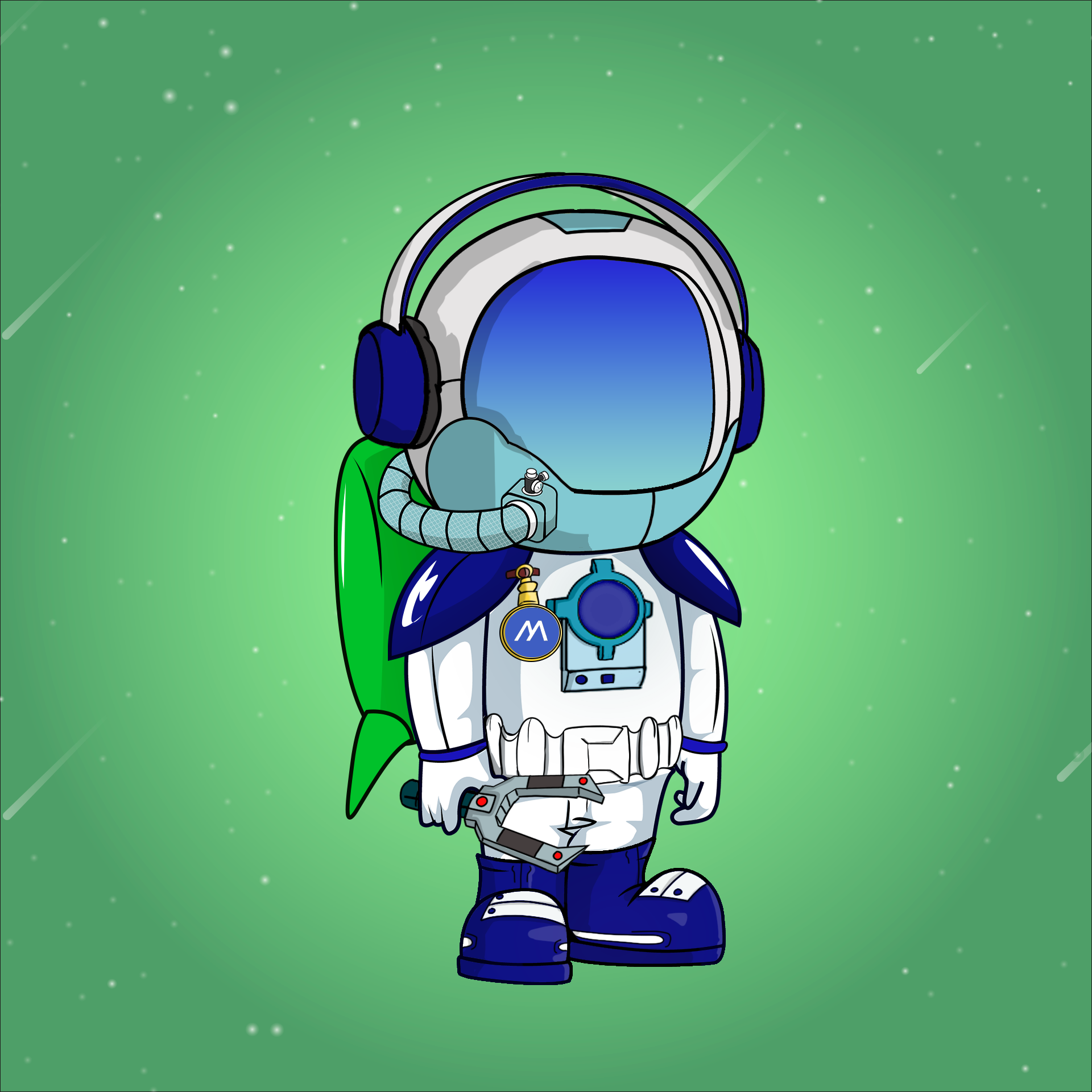 Galactic Astros #1667 NFT on Algorand