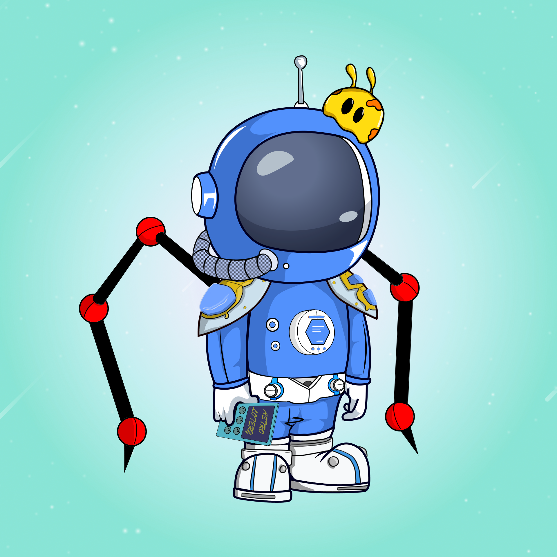 Galactic Astros #1671 NFT on Algorand