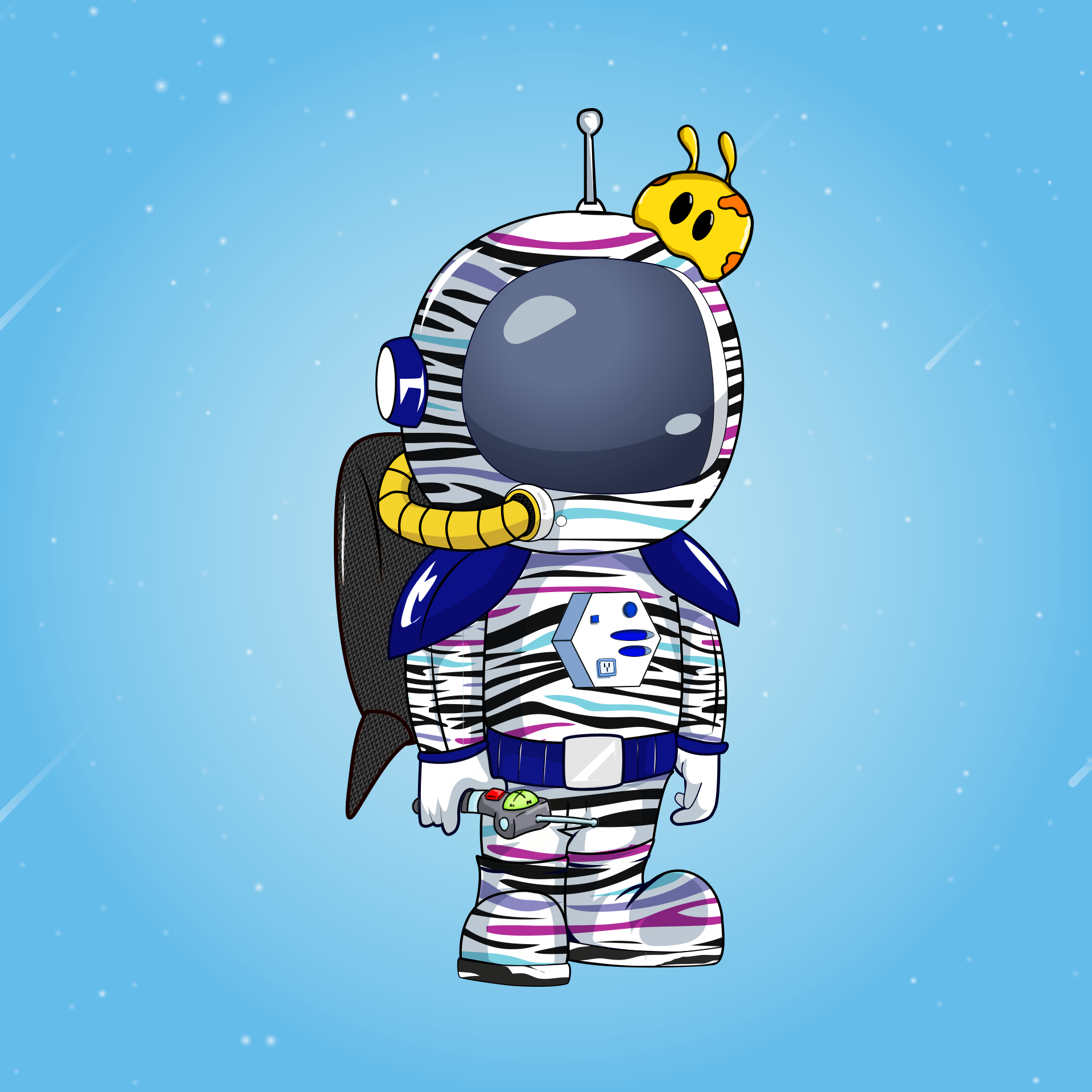 Galactic Astros #1674 NFT on Algorand