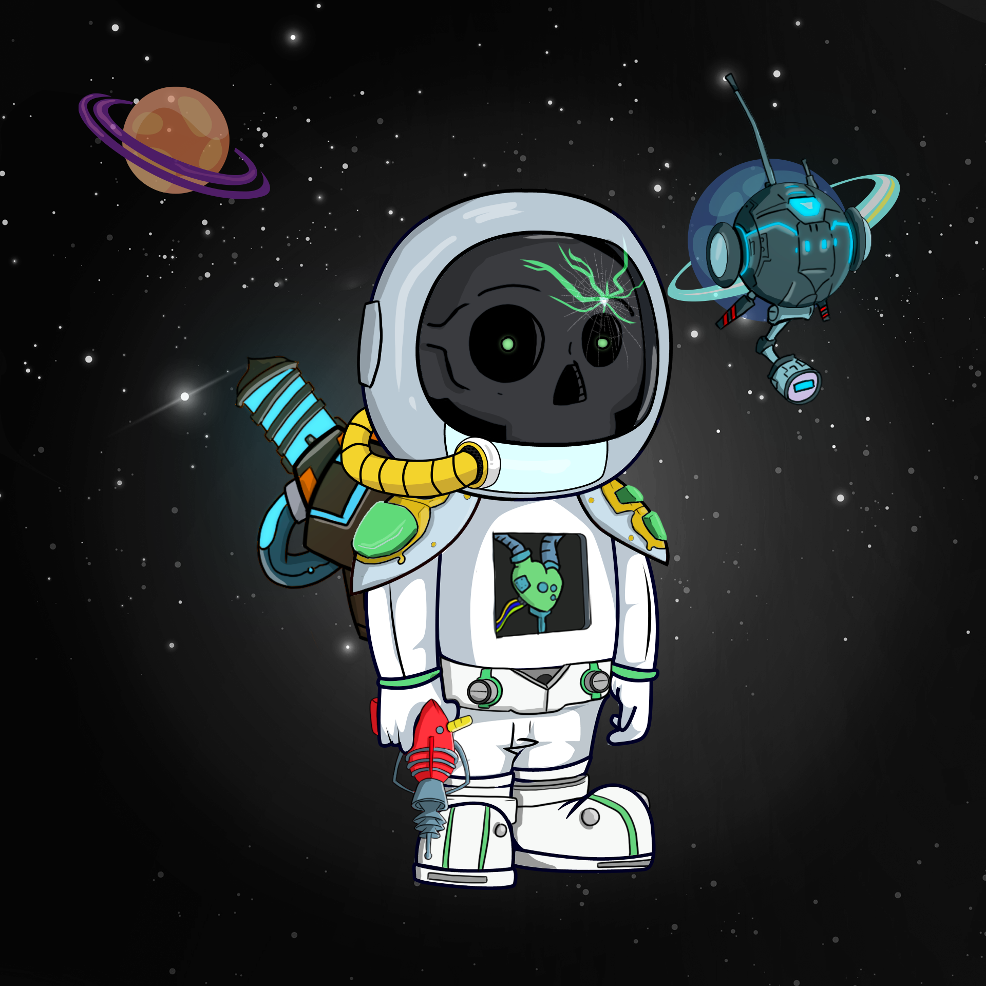 Galactic Astros #1680 NFT on Algorand