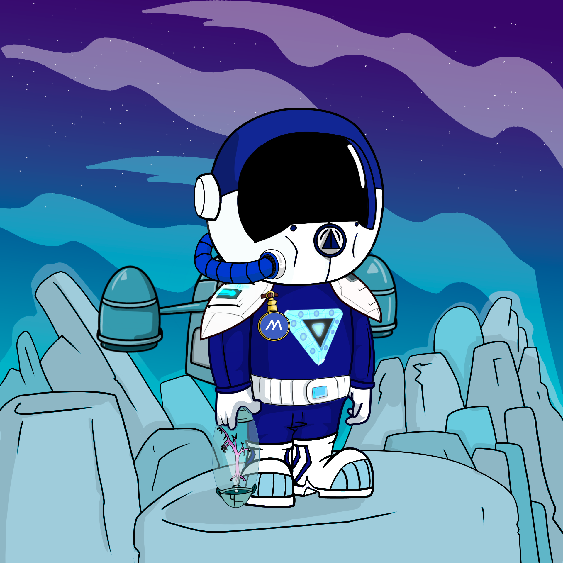 Galactic Astros #1687 NFT on Algorand