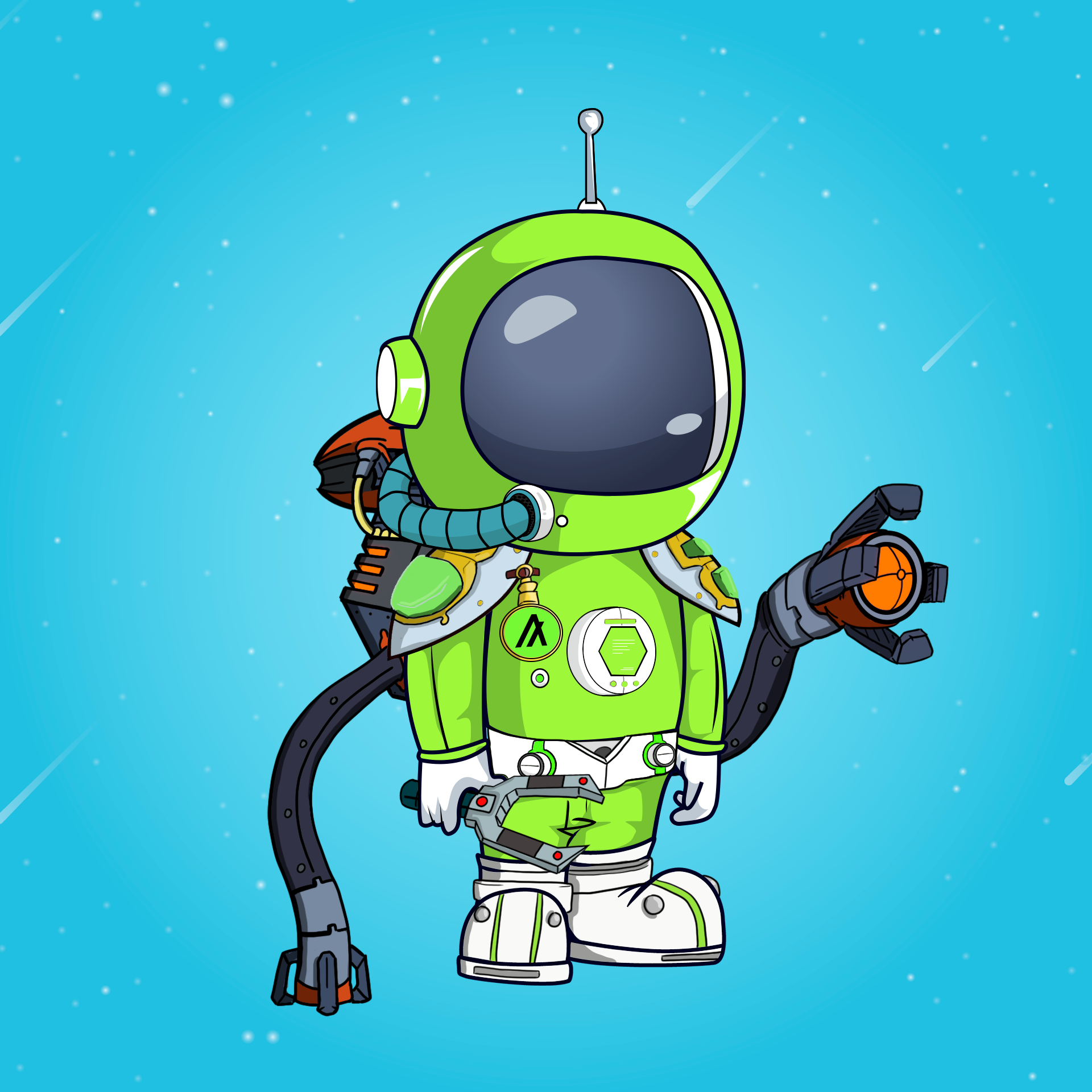 Galactic Astros #1689 NFT on Algorand