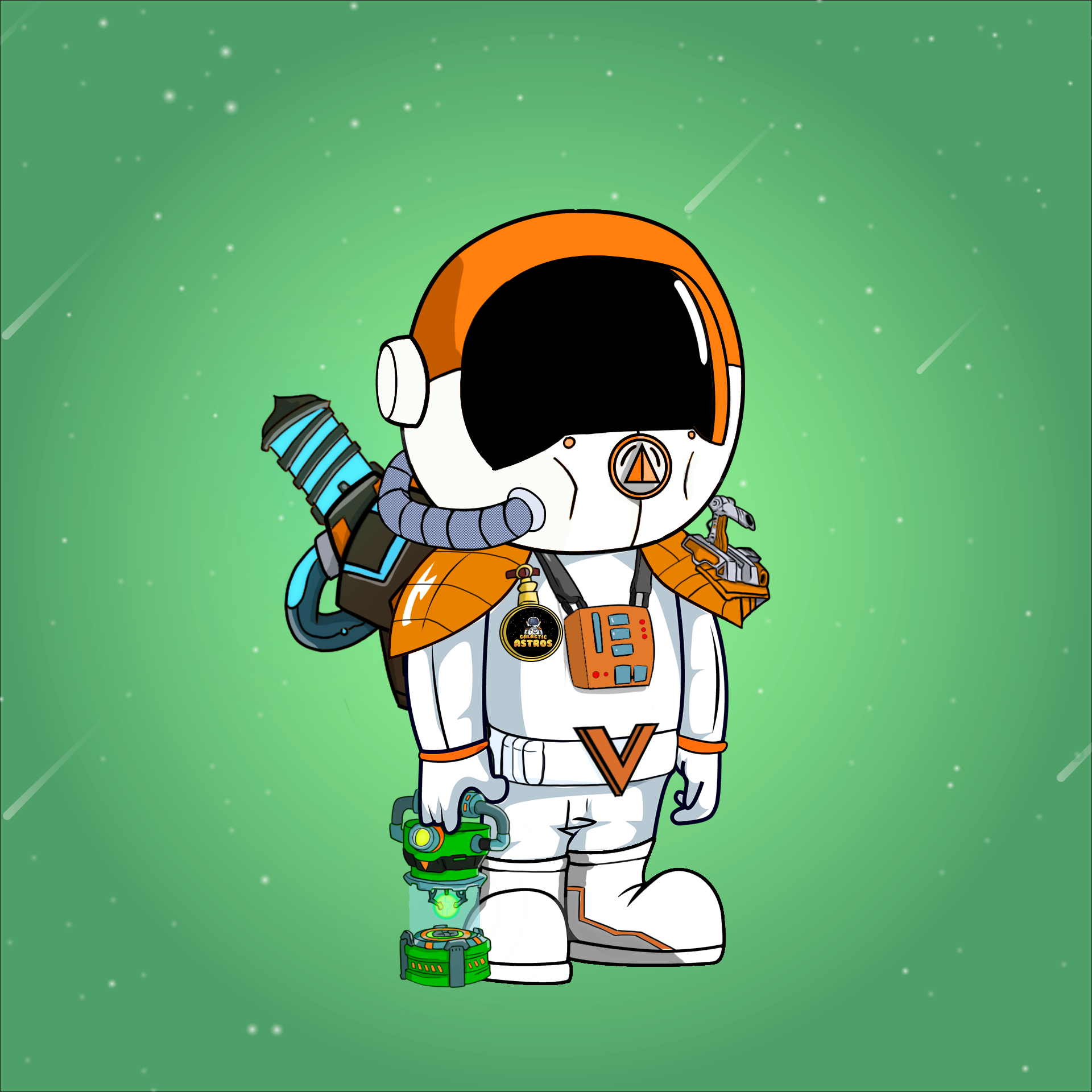 Galactic Astros #169 NFT on Algorand
