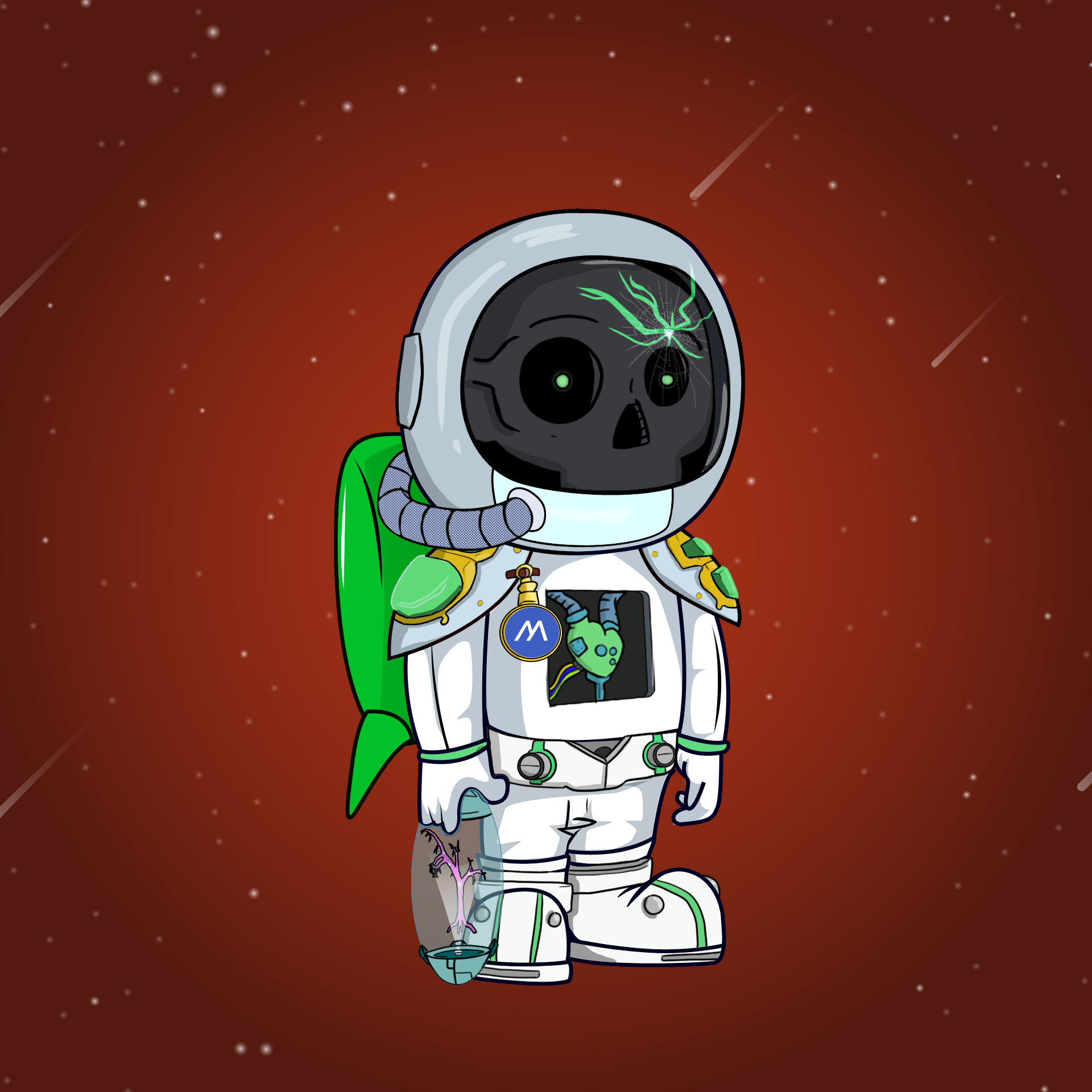 Galactic Astros #1694 NFT on Algorand