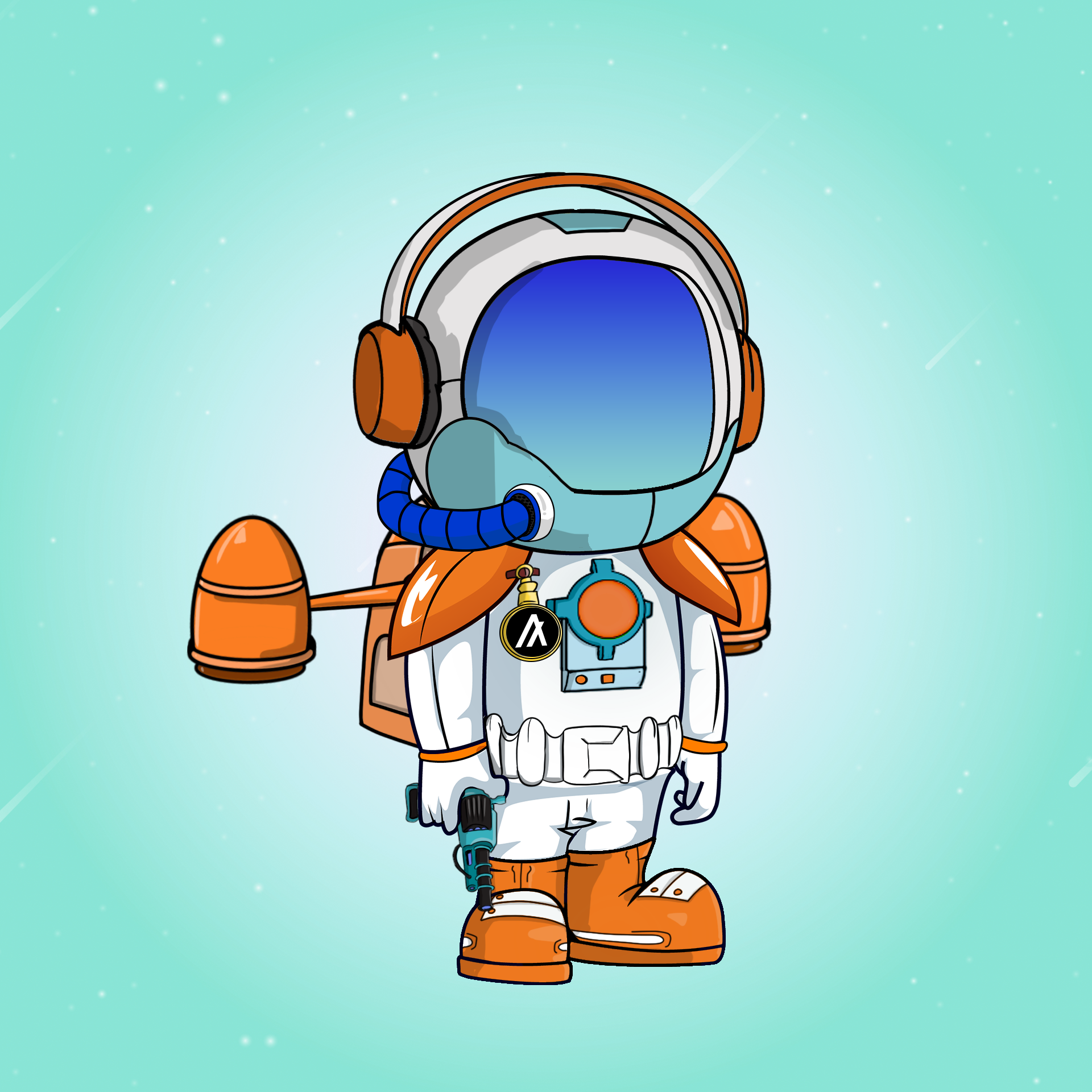 Galactic Astros #1702 NFT on Algorand