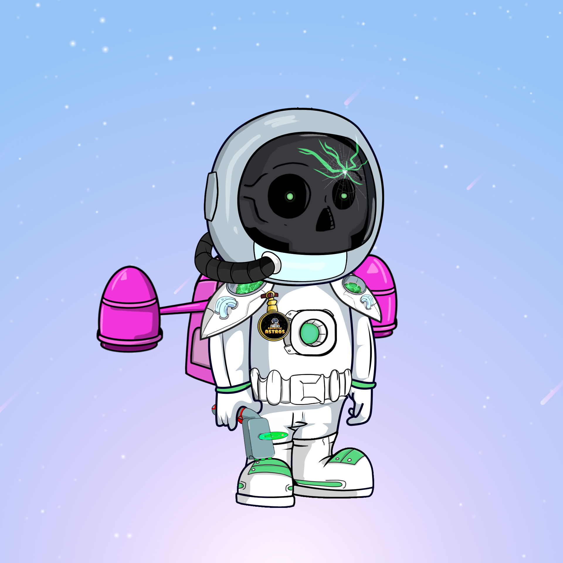 Galactic Astros #1707 NFT on Algorand