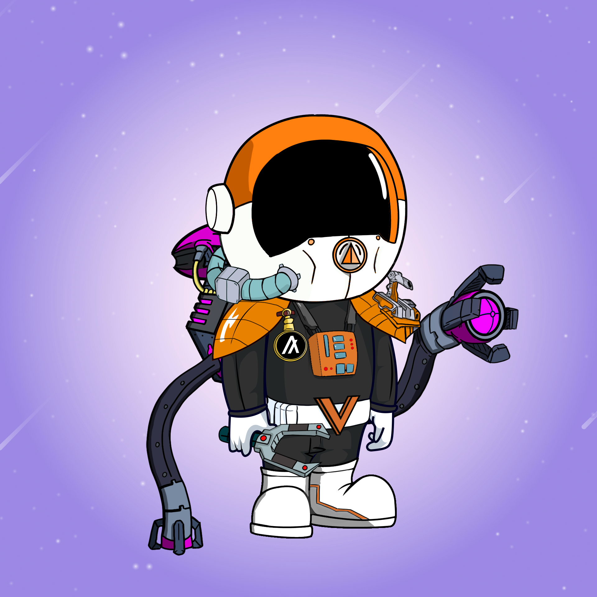 Galactic Astros #1708 NFT on Algorand