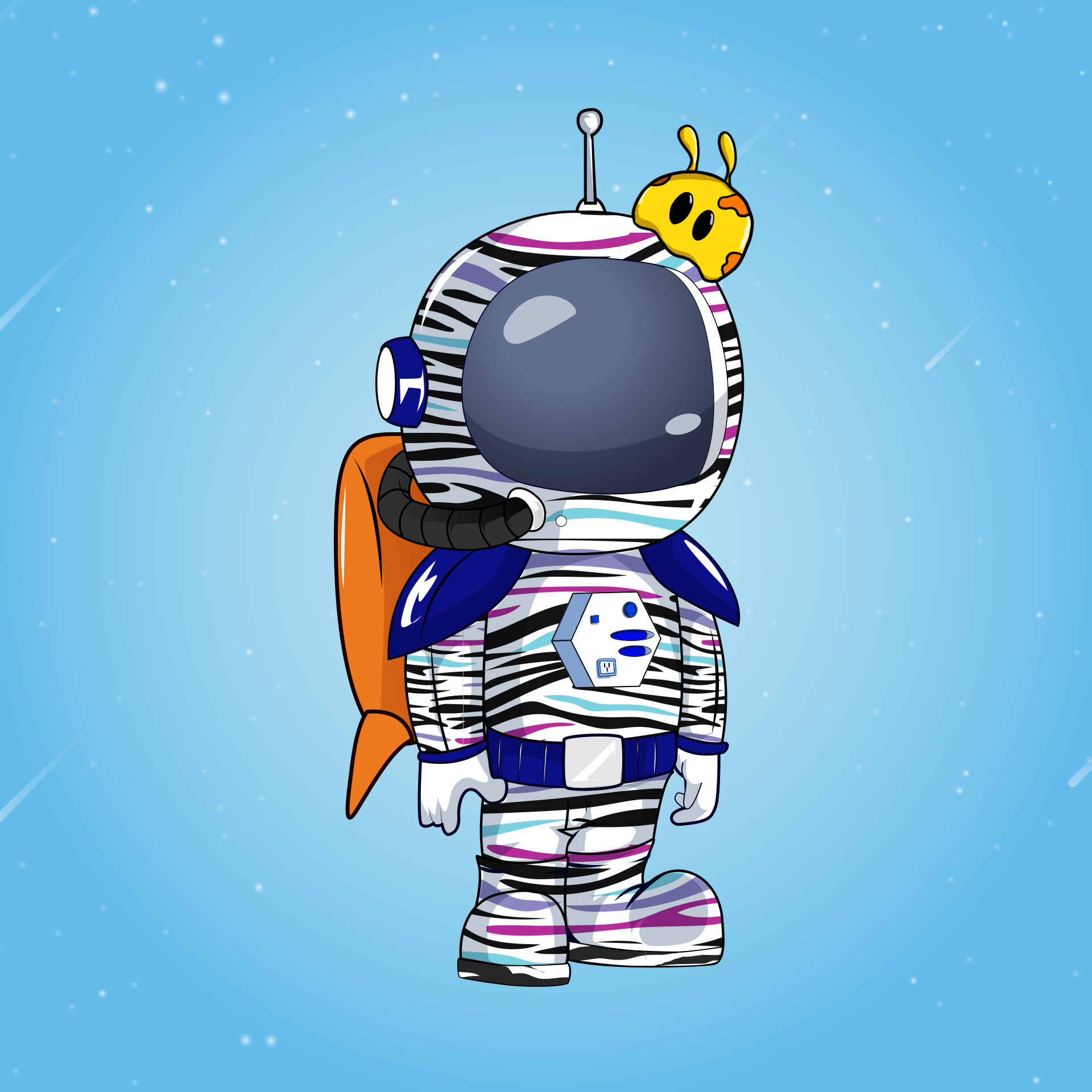 Galactic Astros #1711 NFT on Algorand