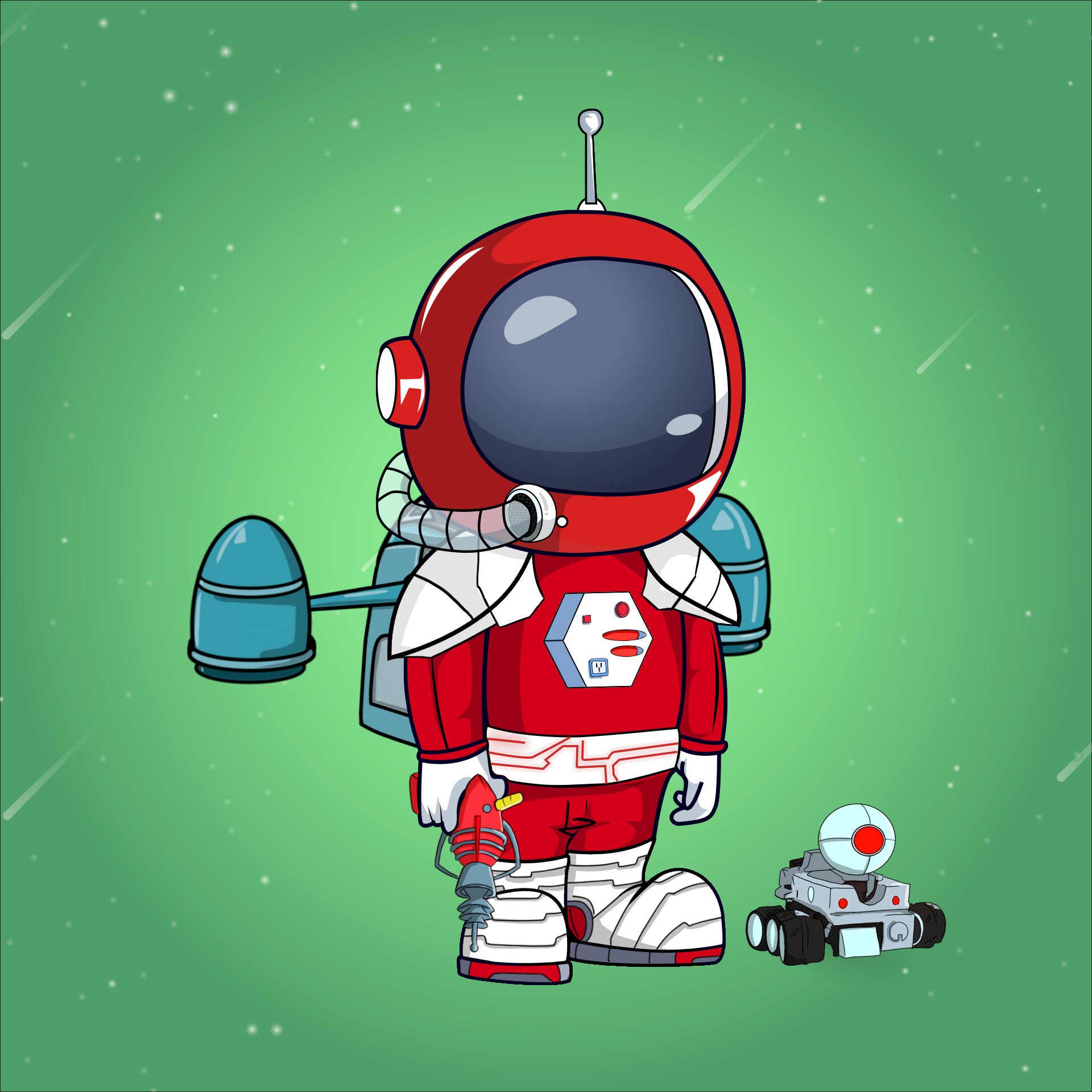 Galactic Astros #1712 NFT on Algorand