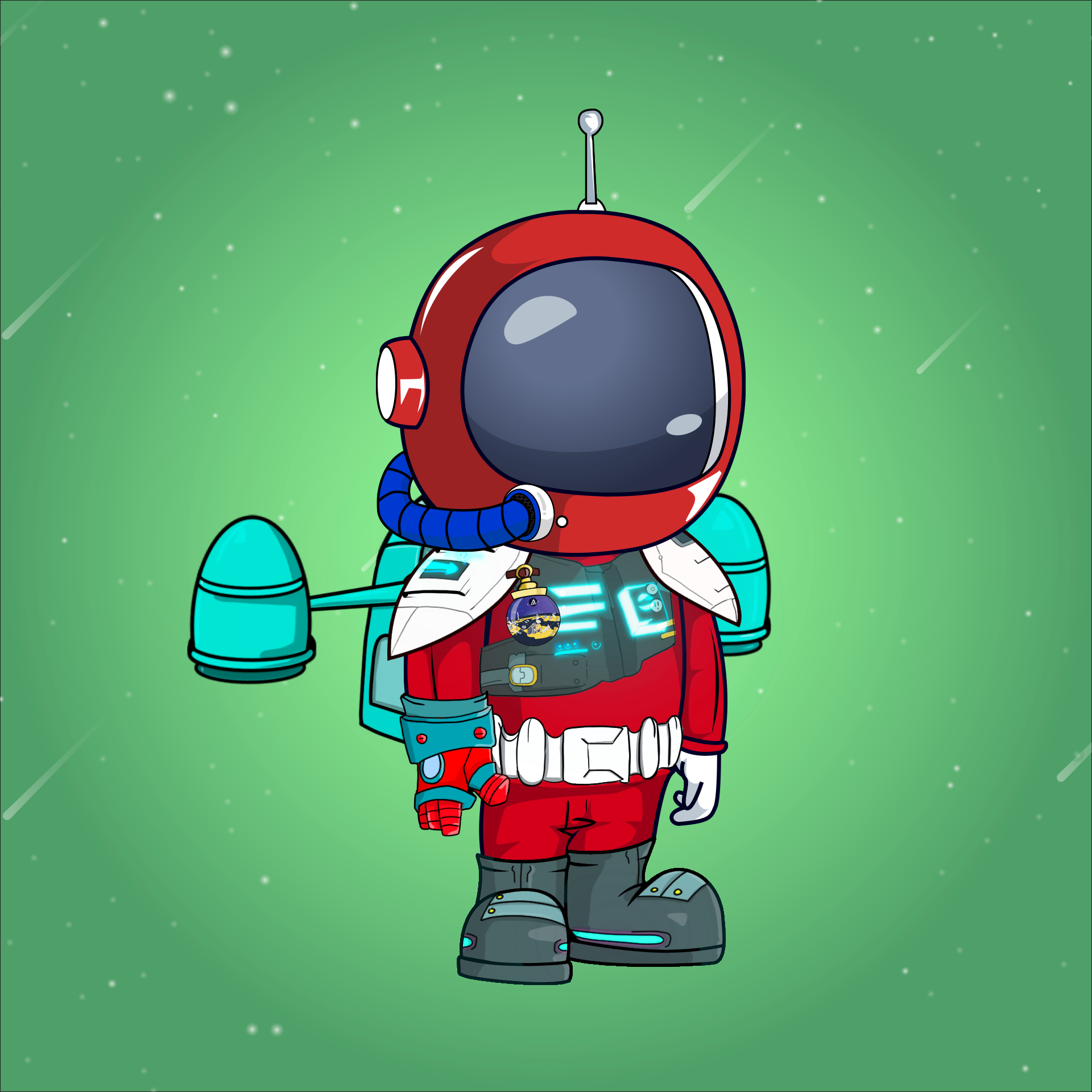 Galactic Astros #1714 NFT on Algorand