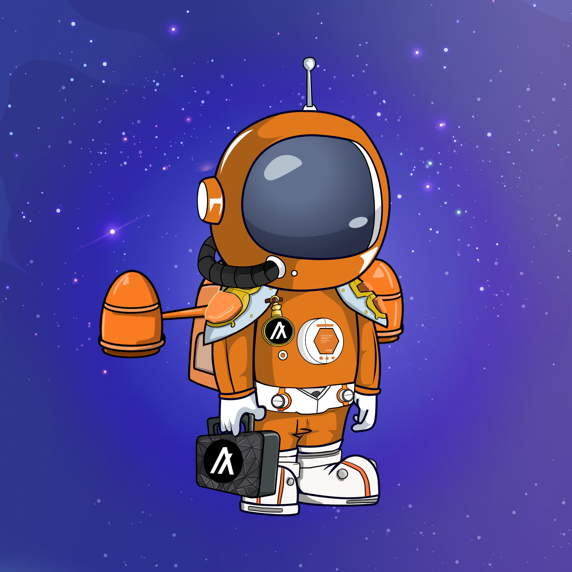 Galactic Astros #1715 NFT on Algorand