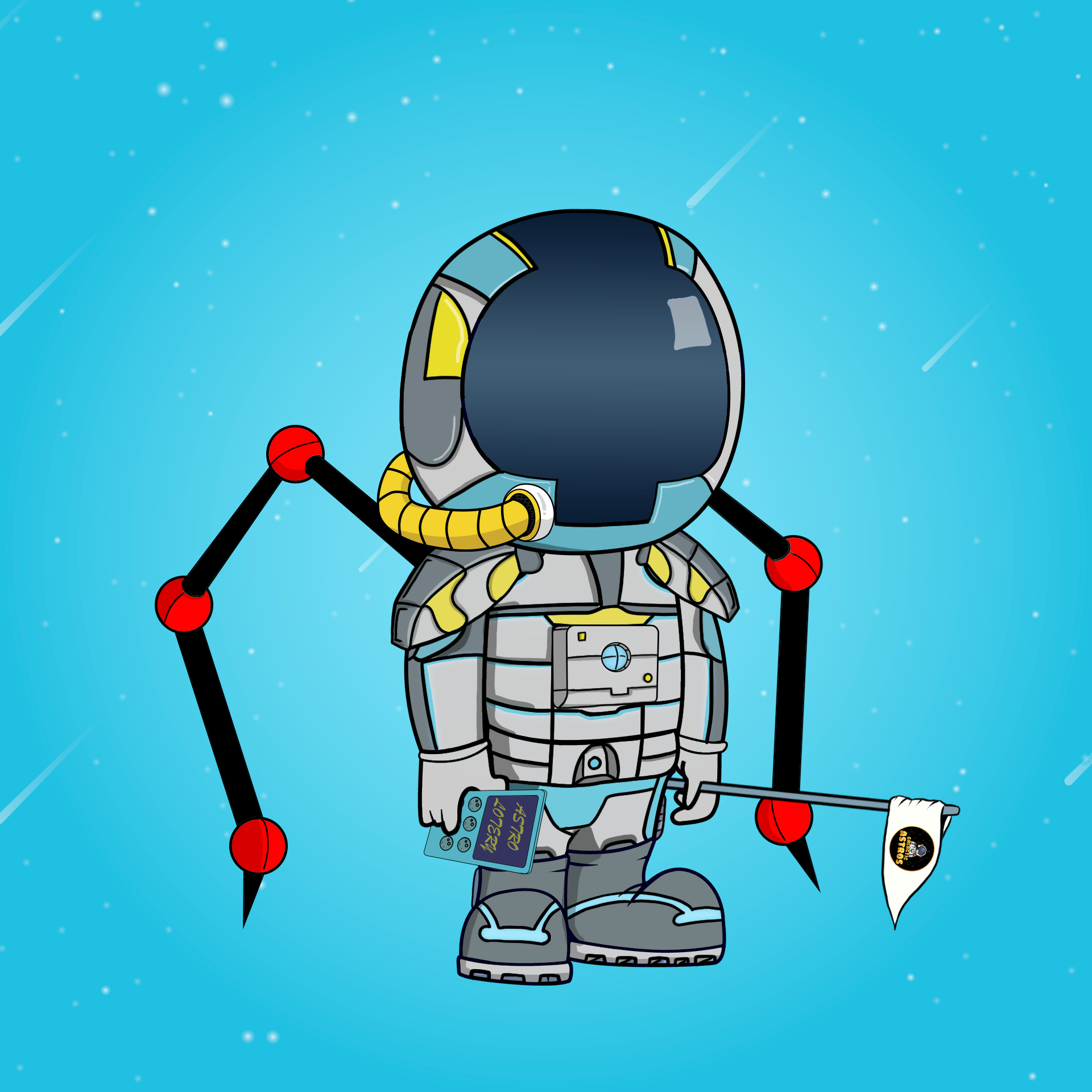 Galactic Astros #1716 NFT on Algorand