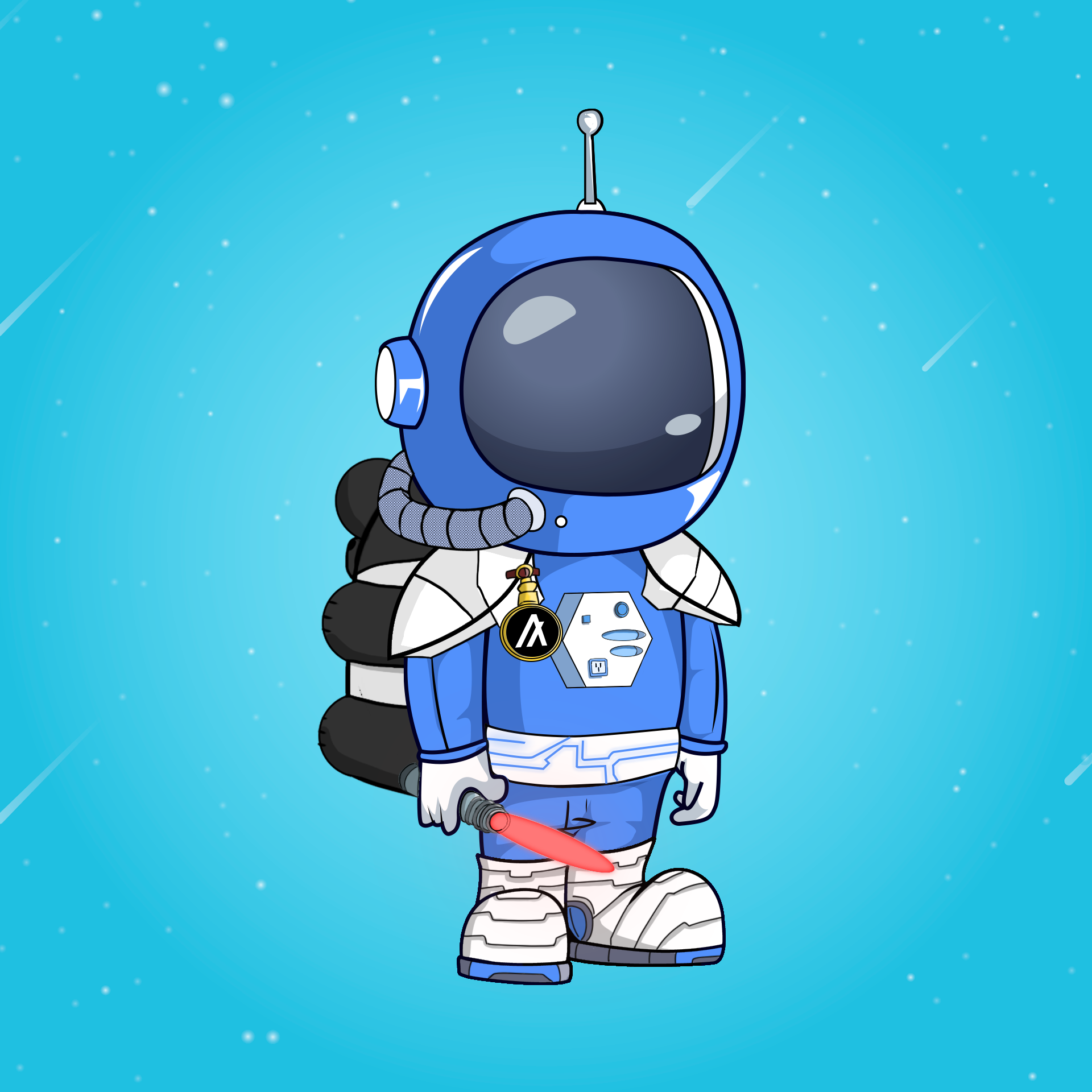 Galactic Astros #1722 NFT on Algorand