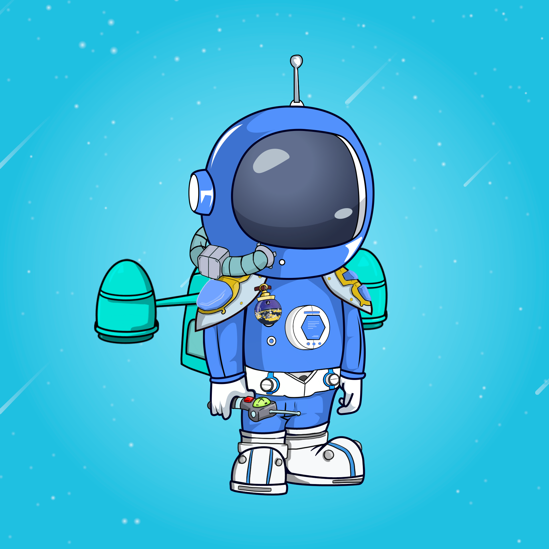 Galactic Astros #1724 NFT on Algorand