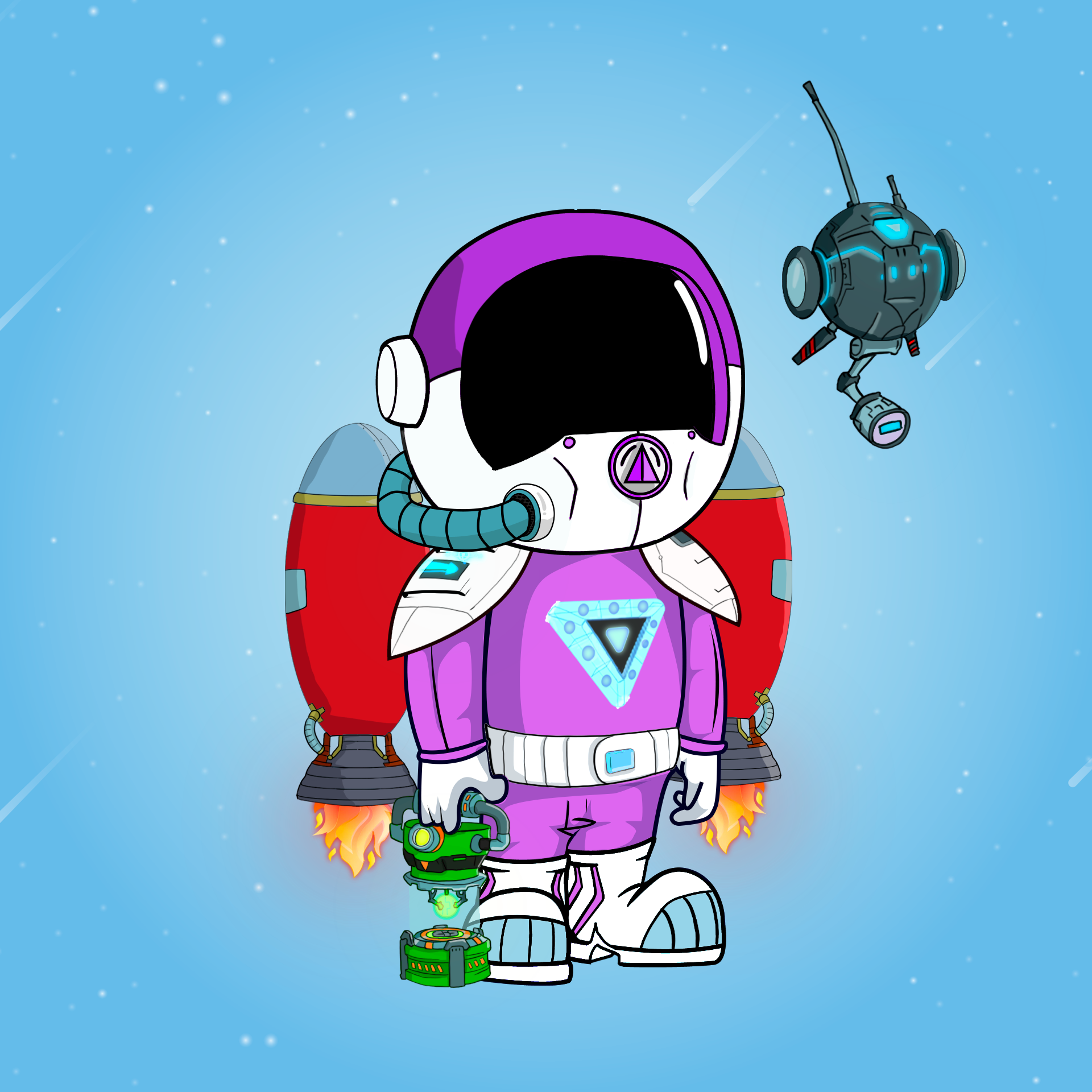 Galactic Astros #1727 NFT on Algorand