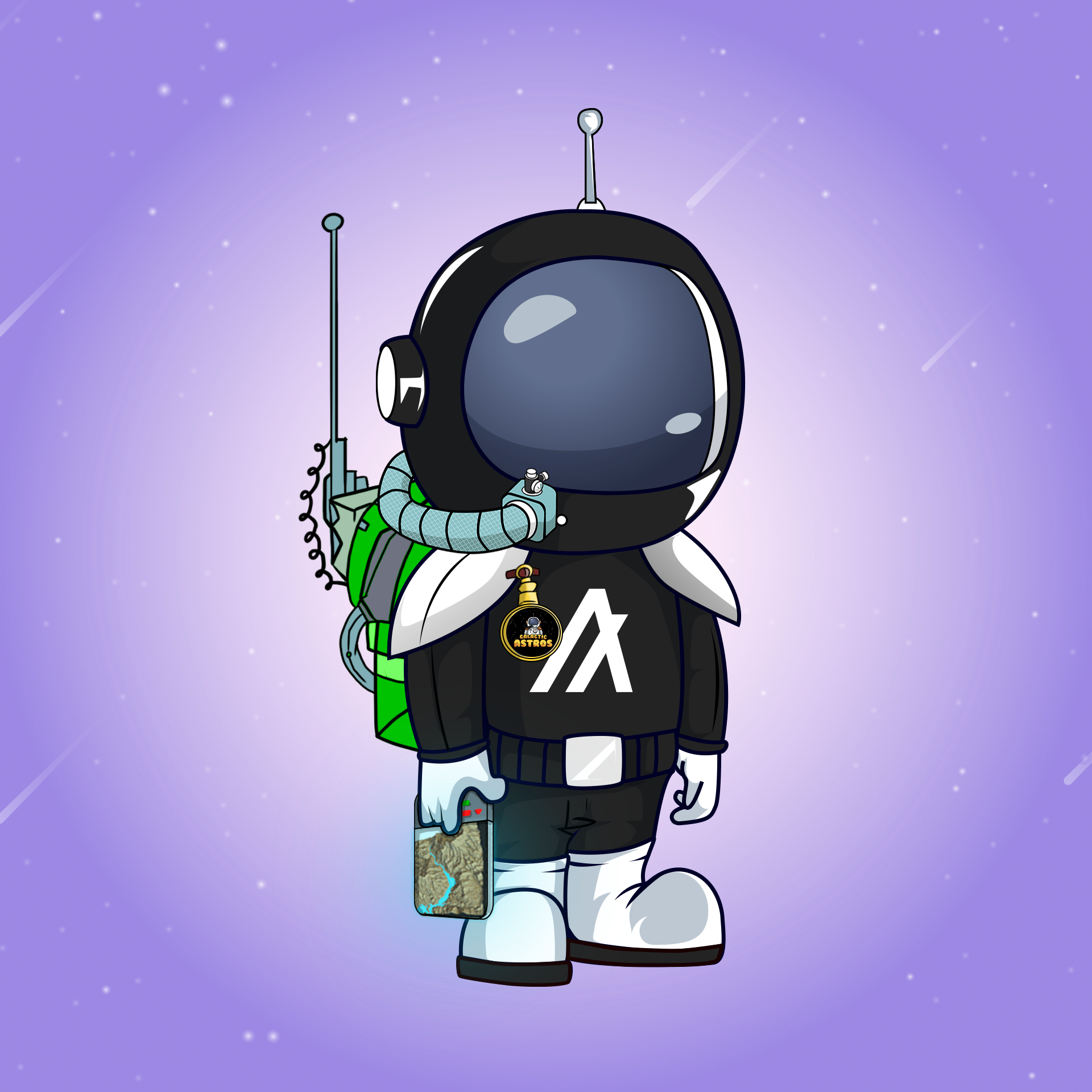 Galactic Astros #1729 NFT on Algorand