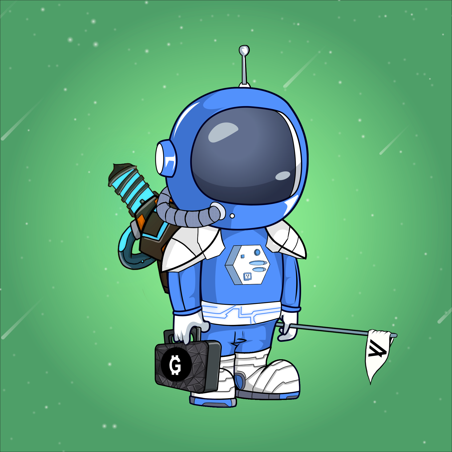 Galactic Astros #1730 NFT on Algorand