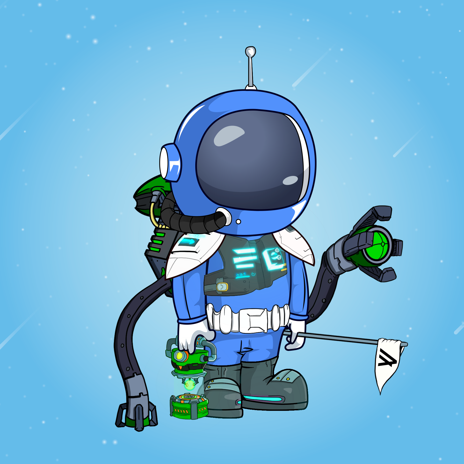 Galactic Astros #1732 NFT on Algorand