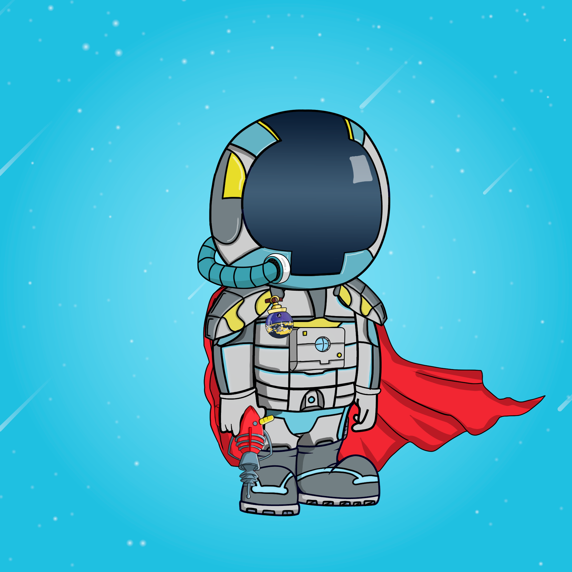 Galactic Astros #1733 NFT on Algorand