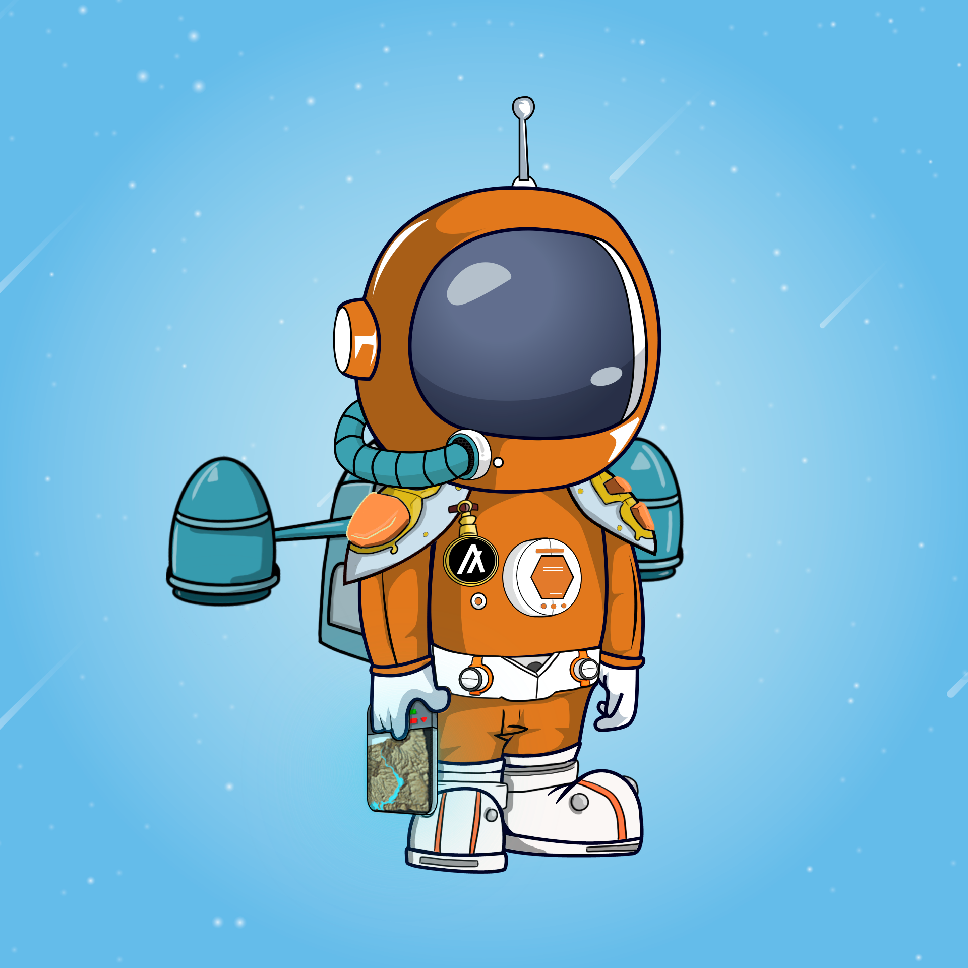 Galactic Astros #1738 NFT on Algorand