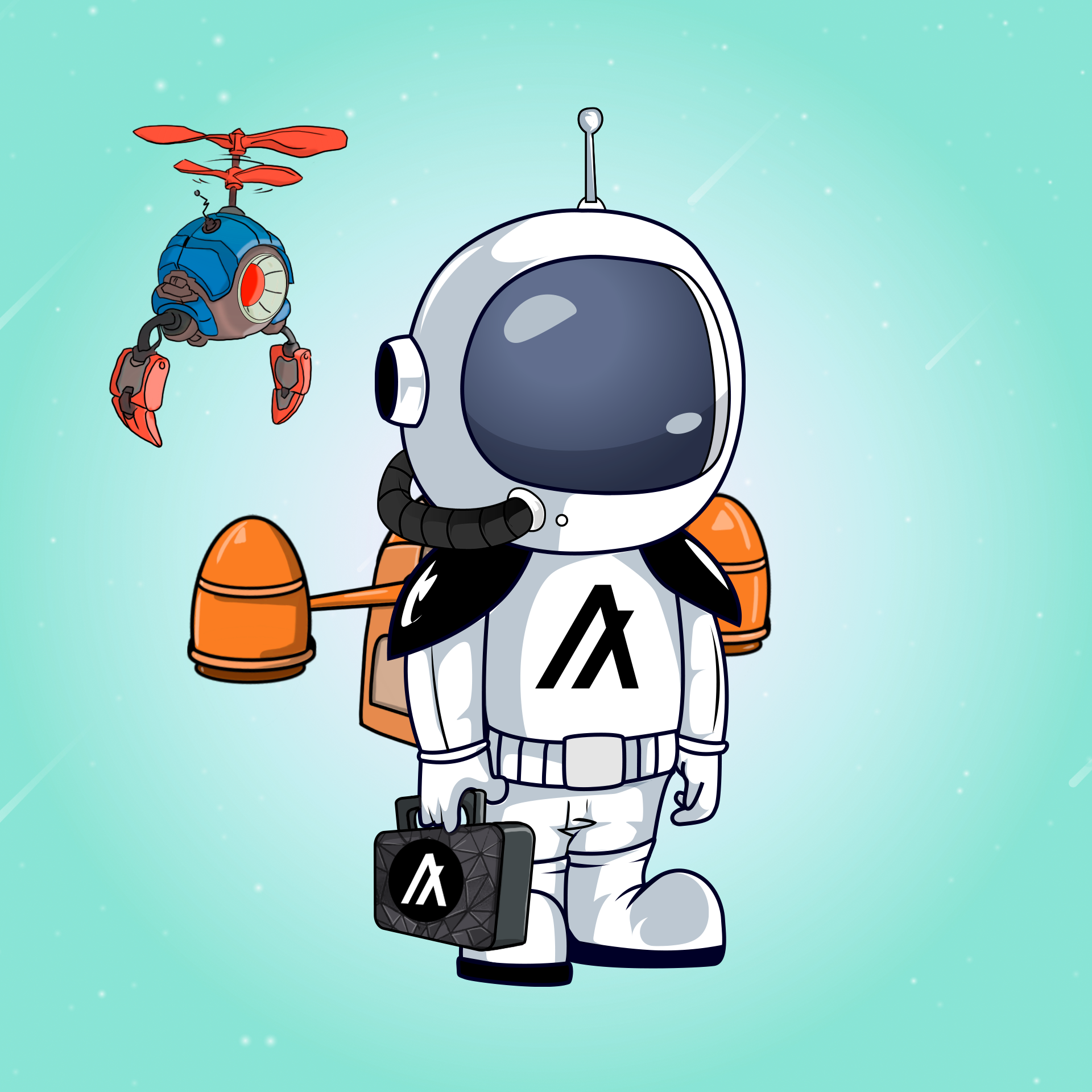 Galactic Astros #1744 NFT on Algorand