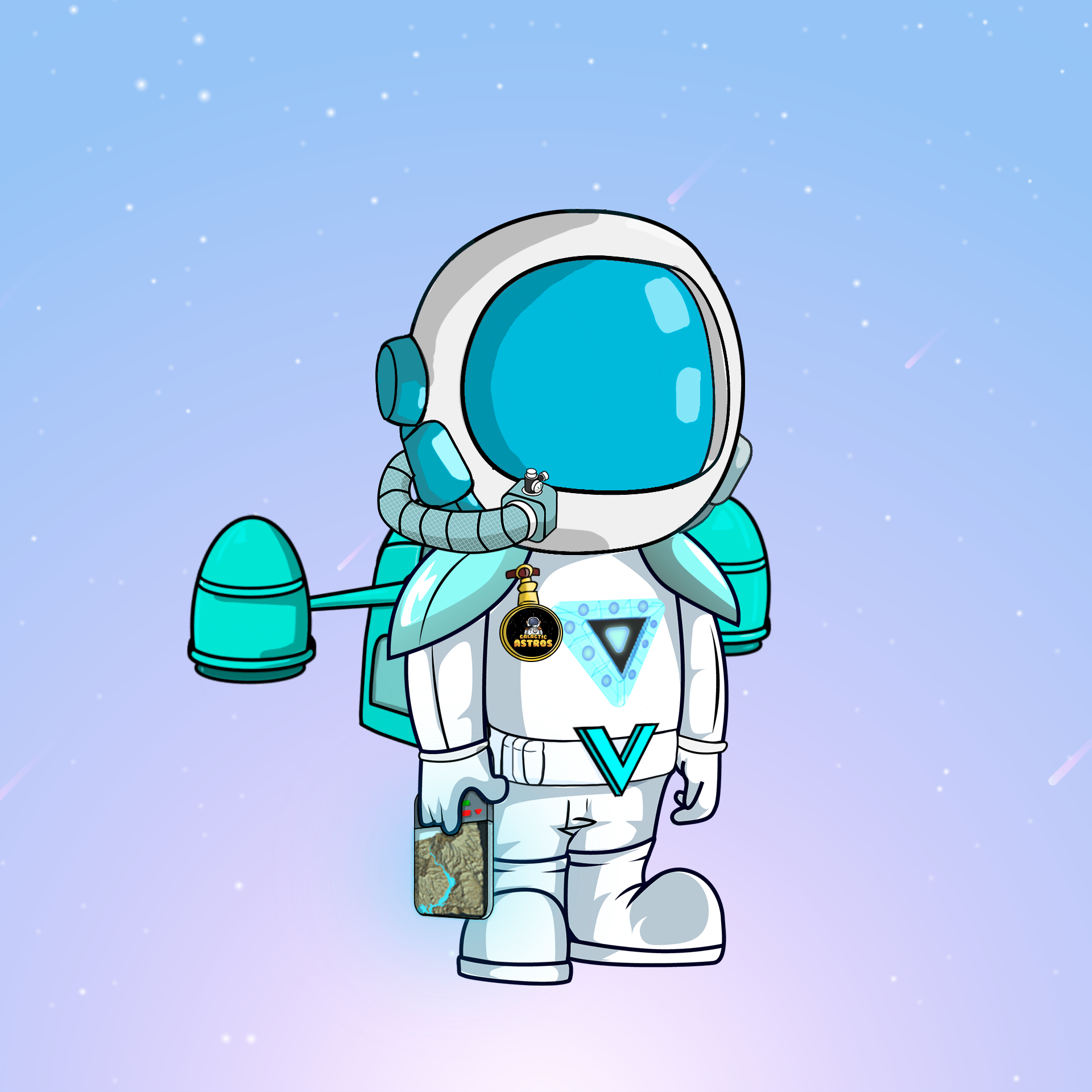 Galactic Astros #1745 NFT on Algorand