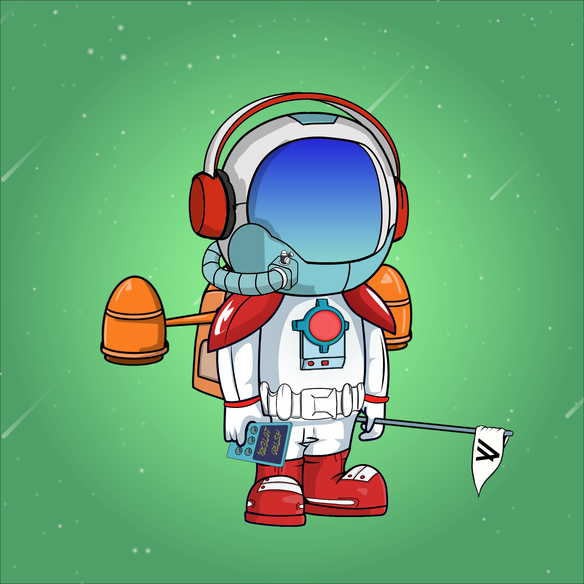 Galactic Astros #1751 NFT on Algorand