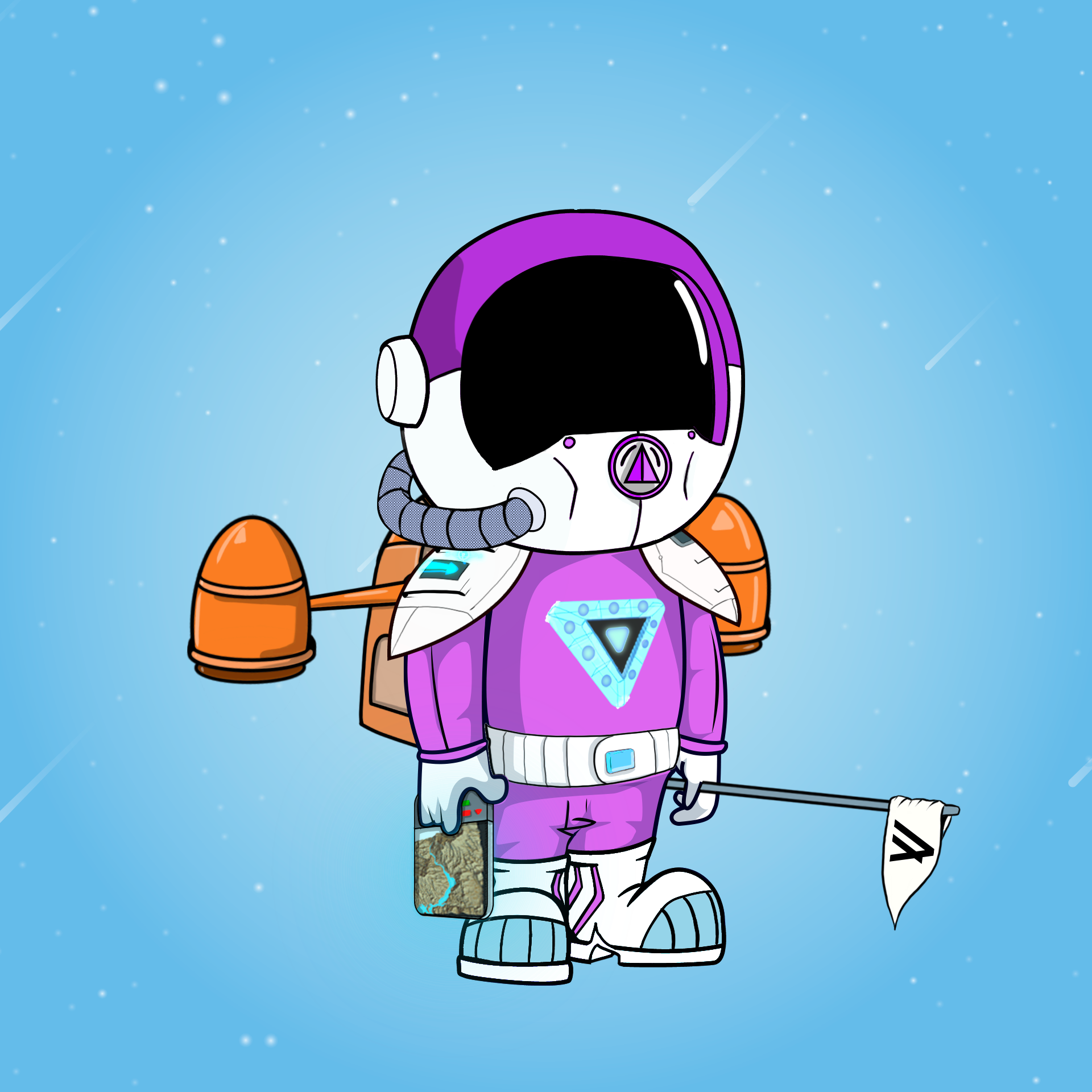 Galactic Astros #1753 NFT on Algorand