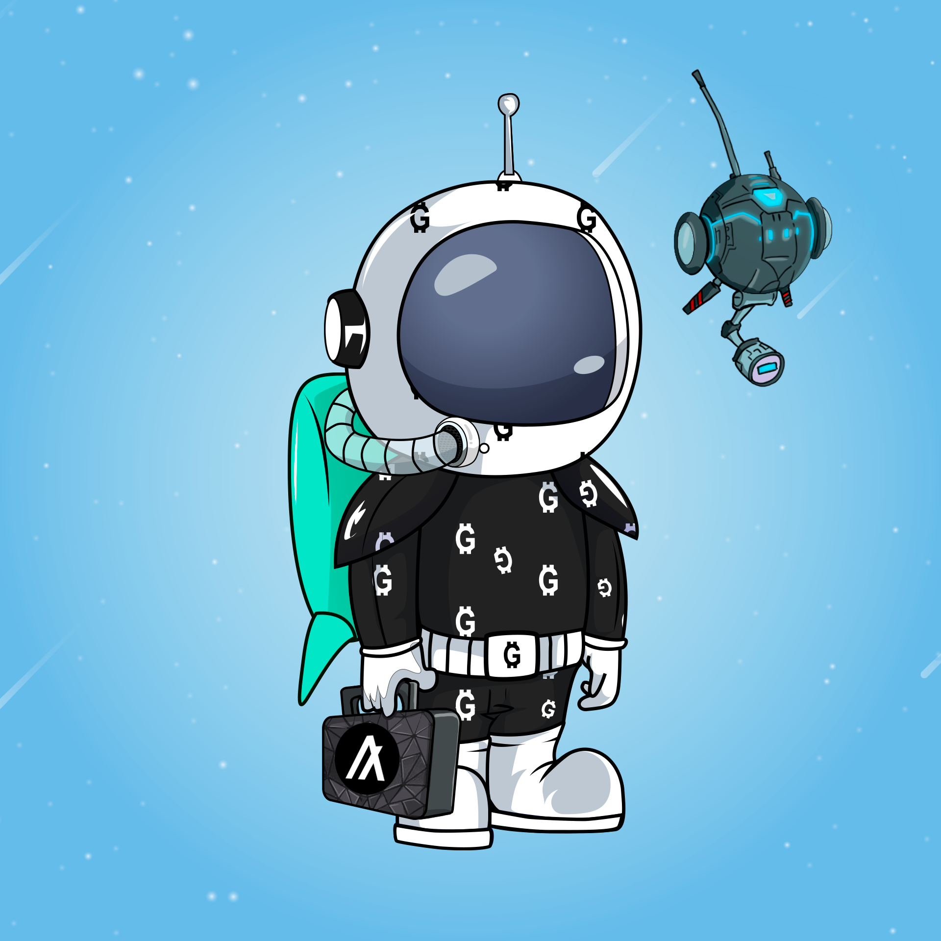 Galactic Astros #176 NFT on Algorand