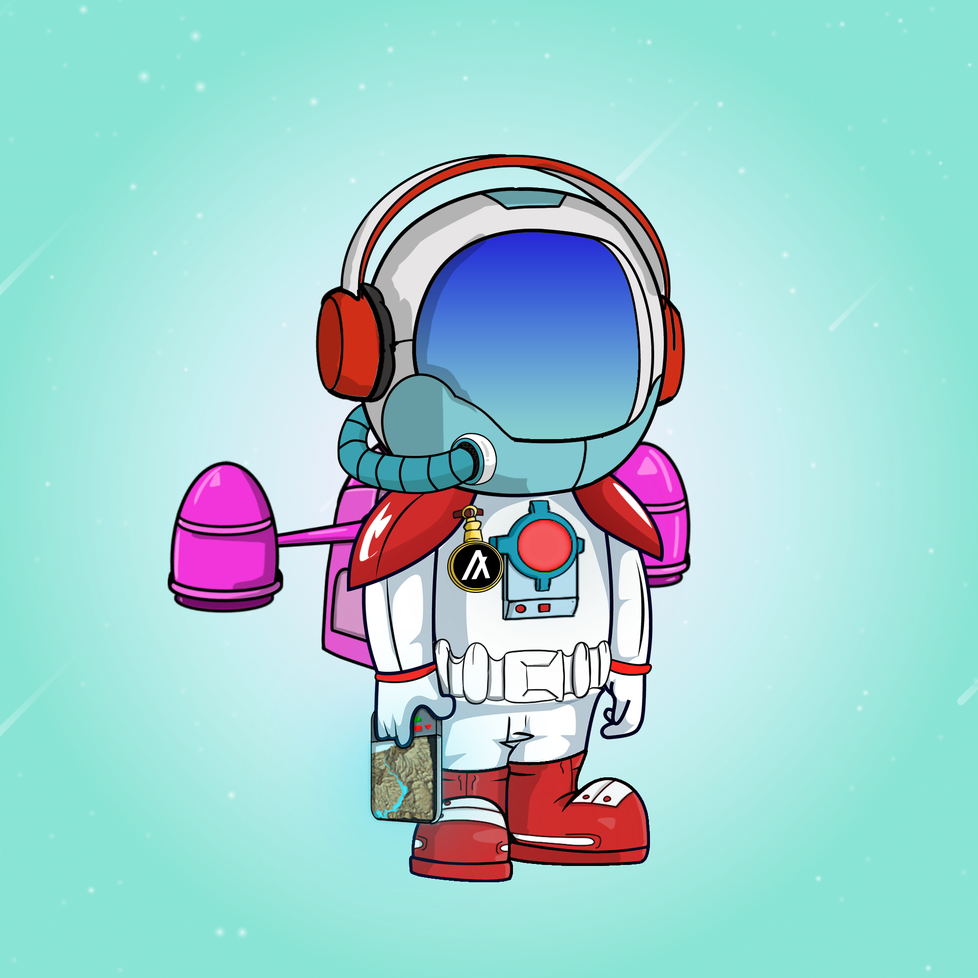 Galactic Astros #1769 NFT on Algorand