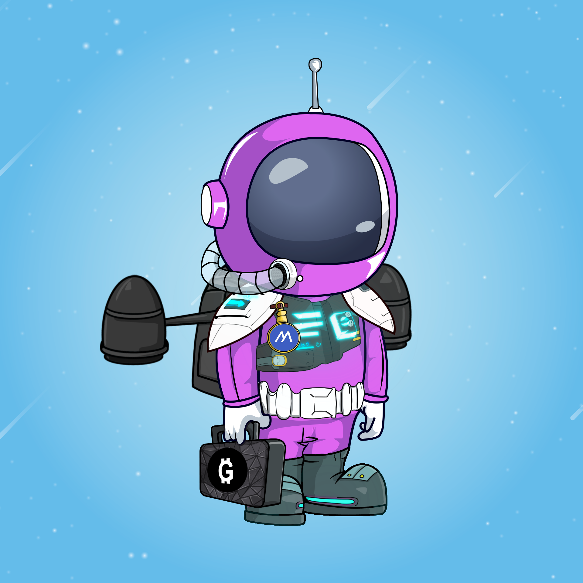 Galactic Astros #177 NFT on Algorand