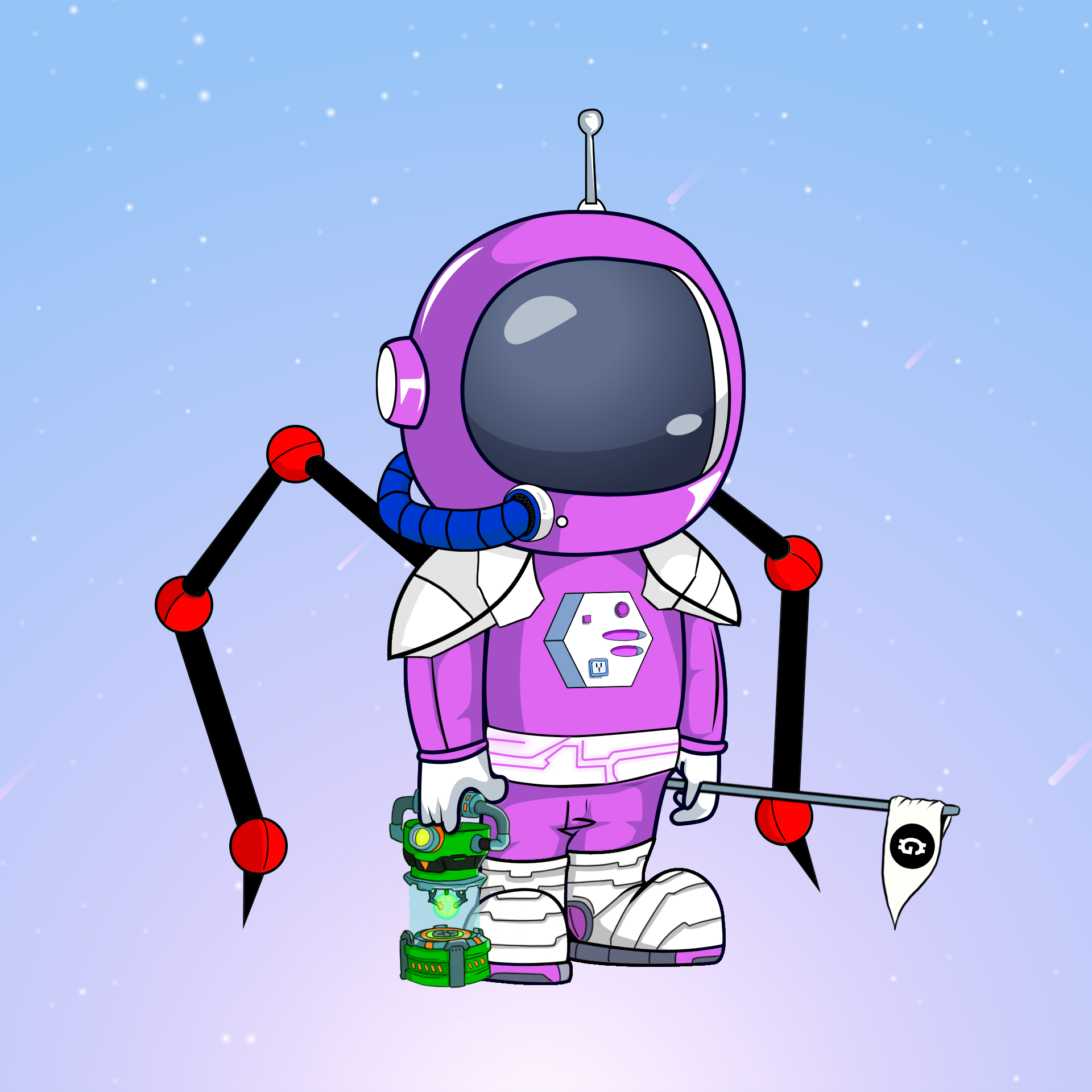 Galactic Astros #1771 NFT on Algorand