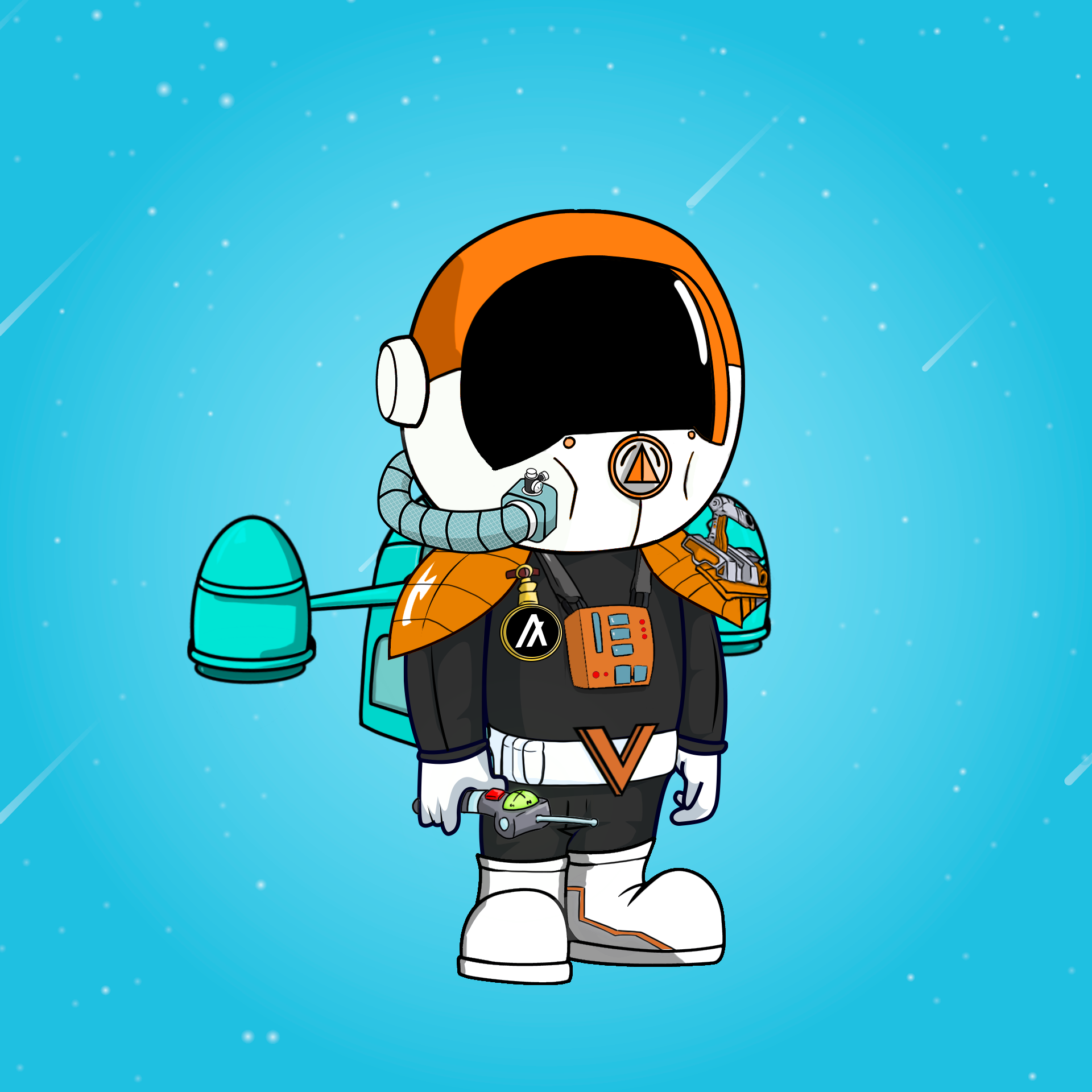 Galactic Astros #1774 NFT on Algorand