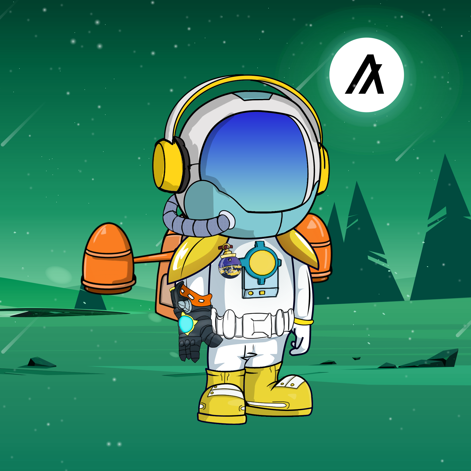 Galactic Astros #1783 NFT on Algorand