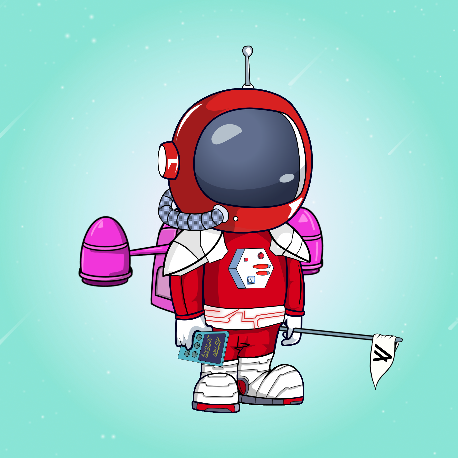 Galactic Astros #1786 NFT on Algorand