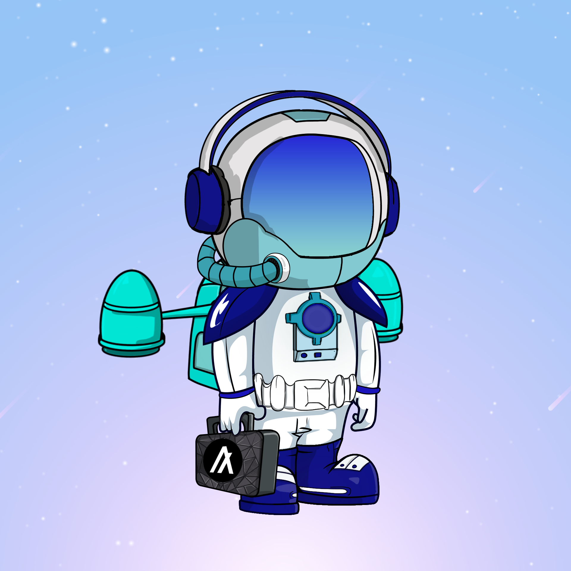 Galactic Astros #1792 NFT on Algorand