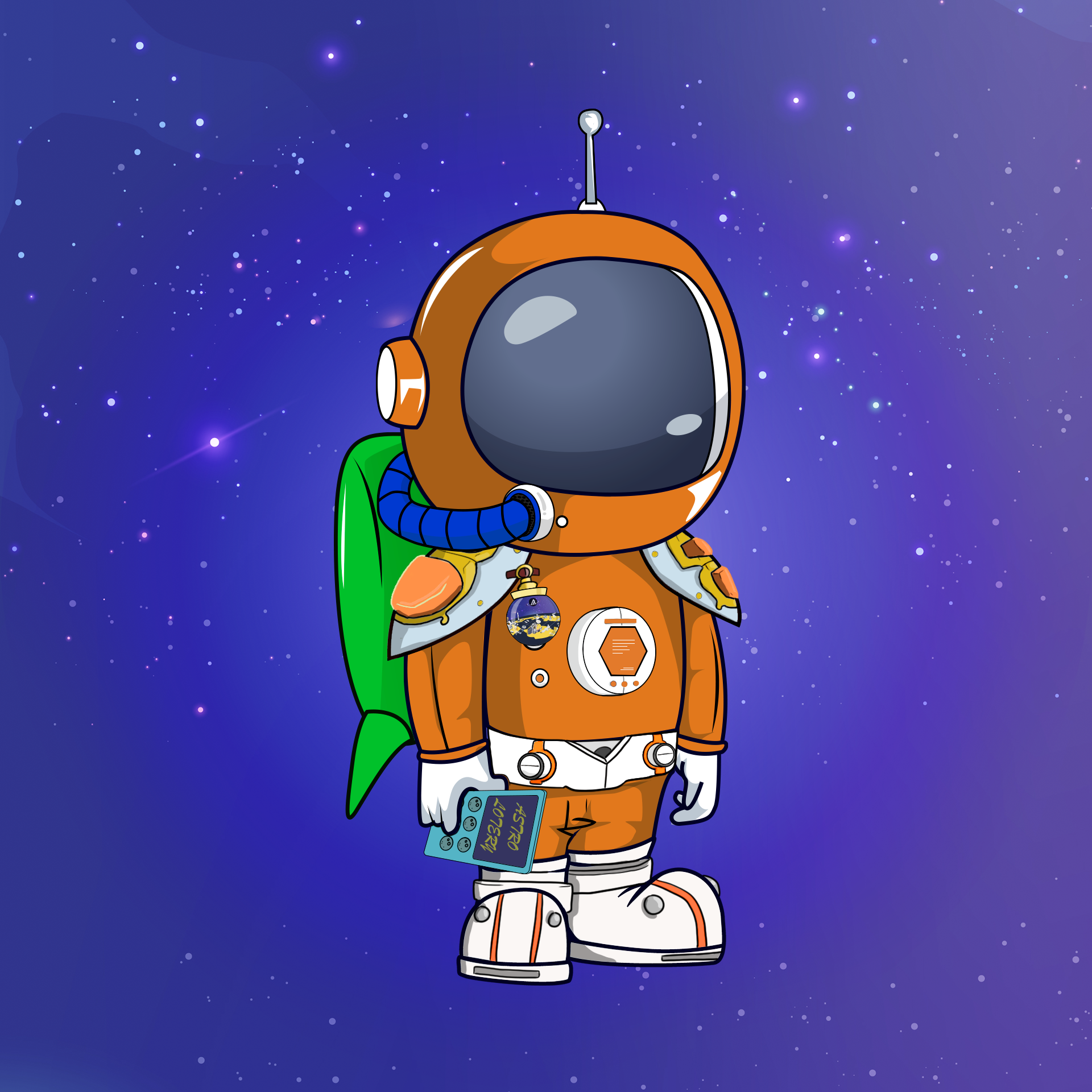 Galactic Astros #1795 NFT on Algorand