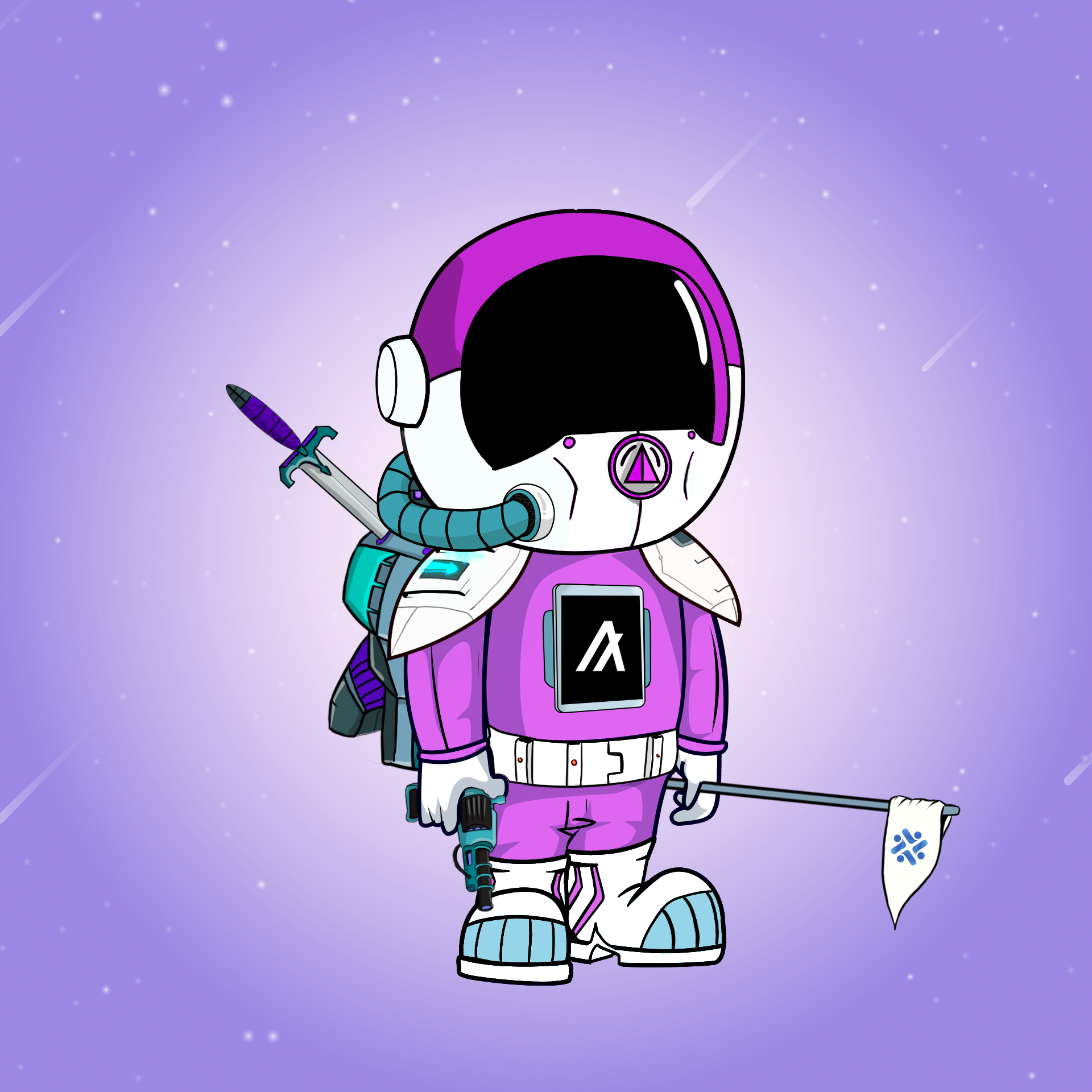 Galactic Astros #1797 NFT on Algorand