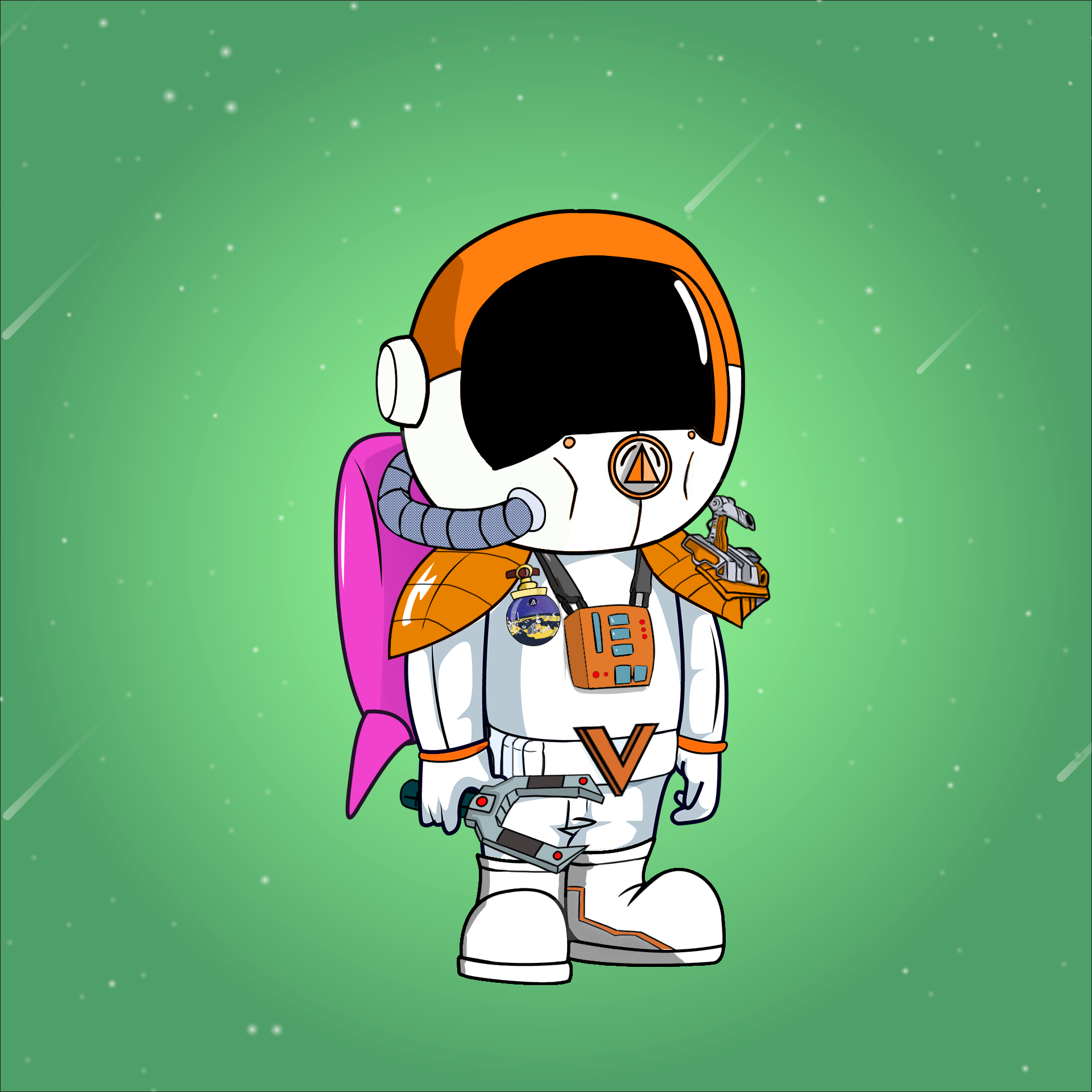 Galactic Astros #18 NFT on Algorand