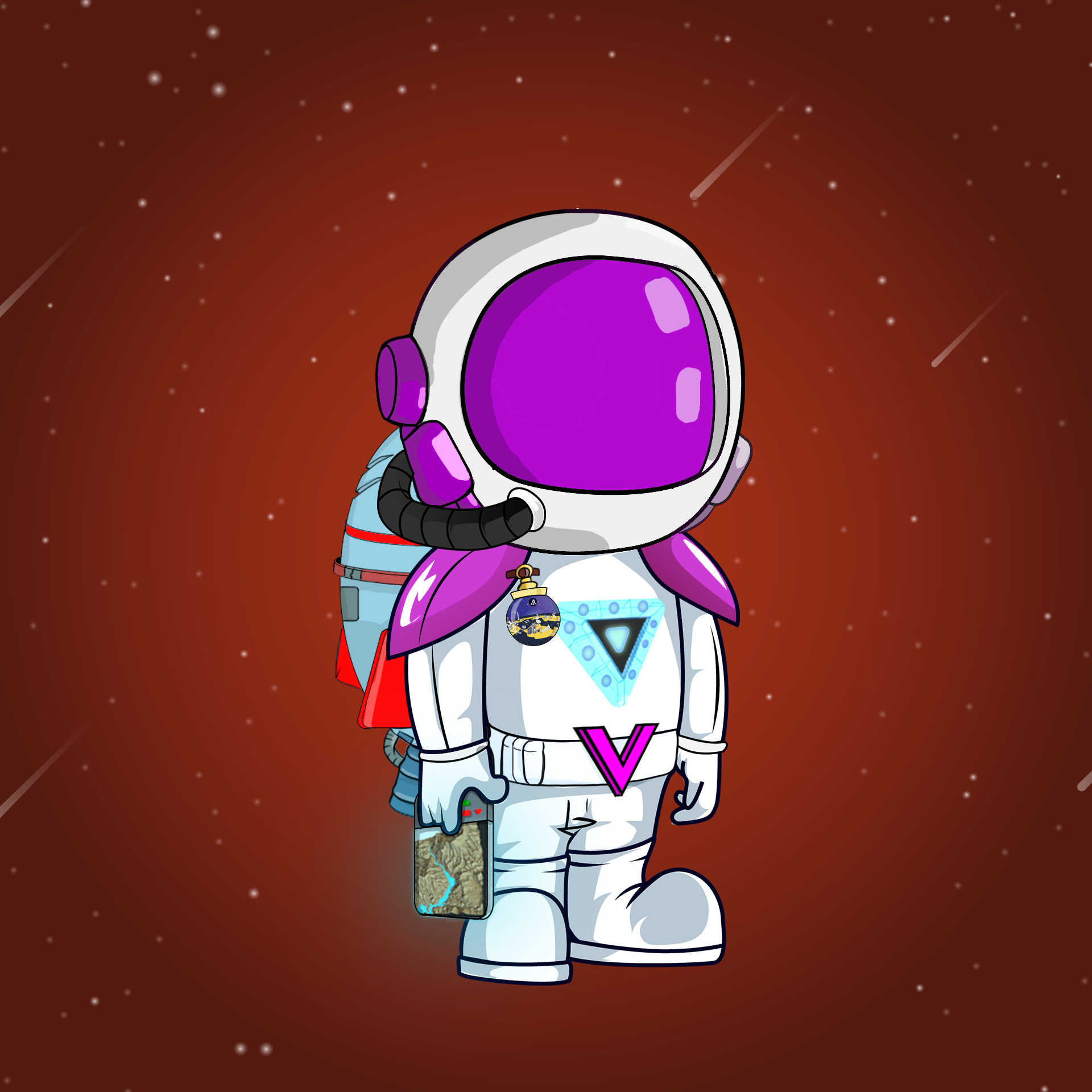 Galactic Astros #180 NFT on Algorand