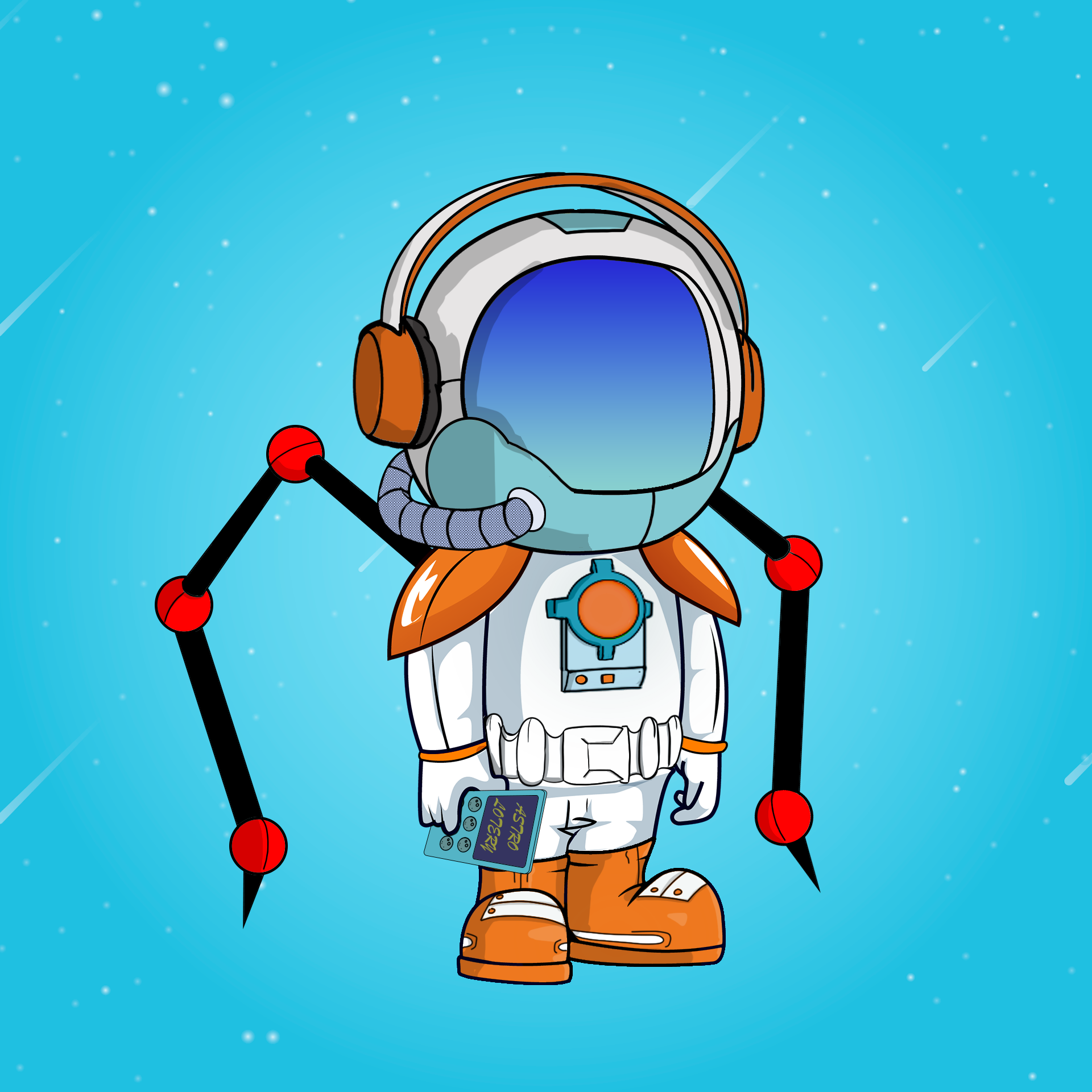 Galactic Astros #1802 NFT on Algorand