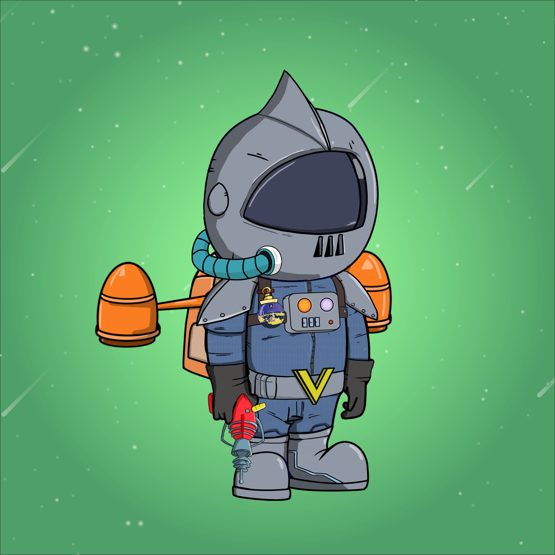 Galactic Astros #1804 NFT on Algorand