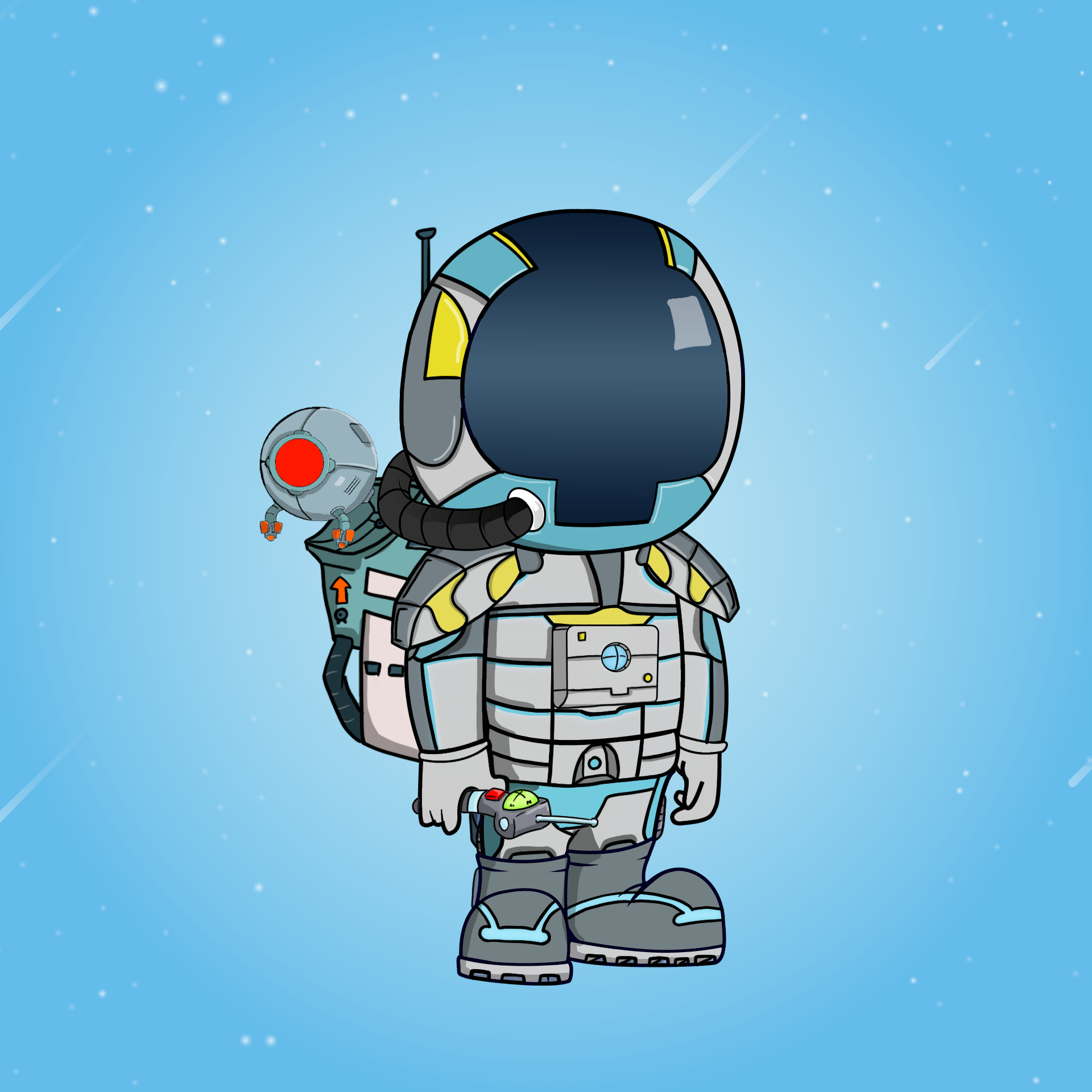 Galactic Astros #1808 NFT on Algorand