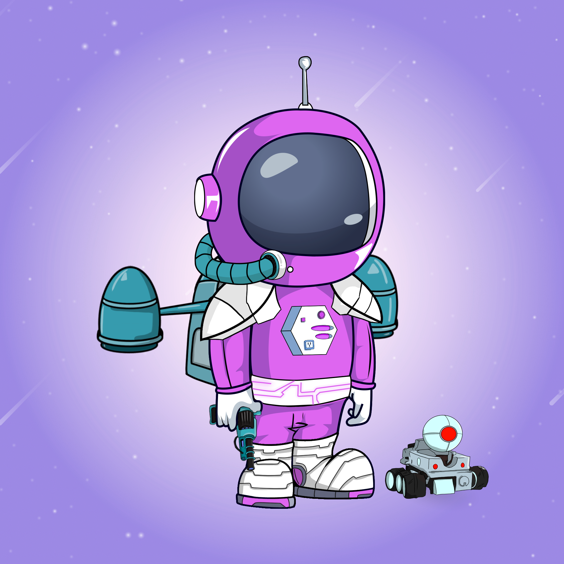 Galactic Astros #181 NFT on Algorand