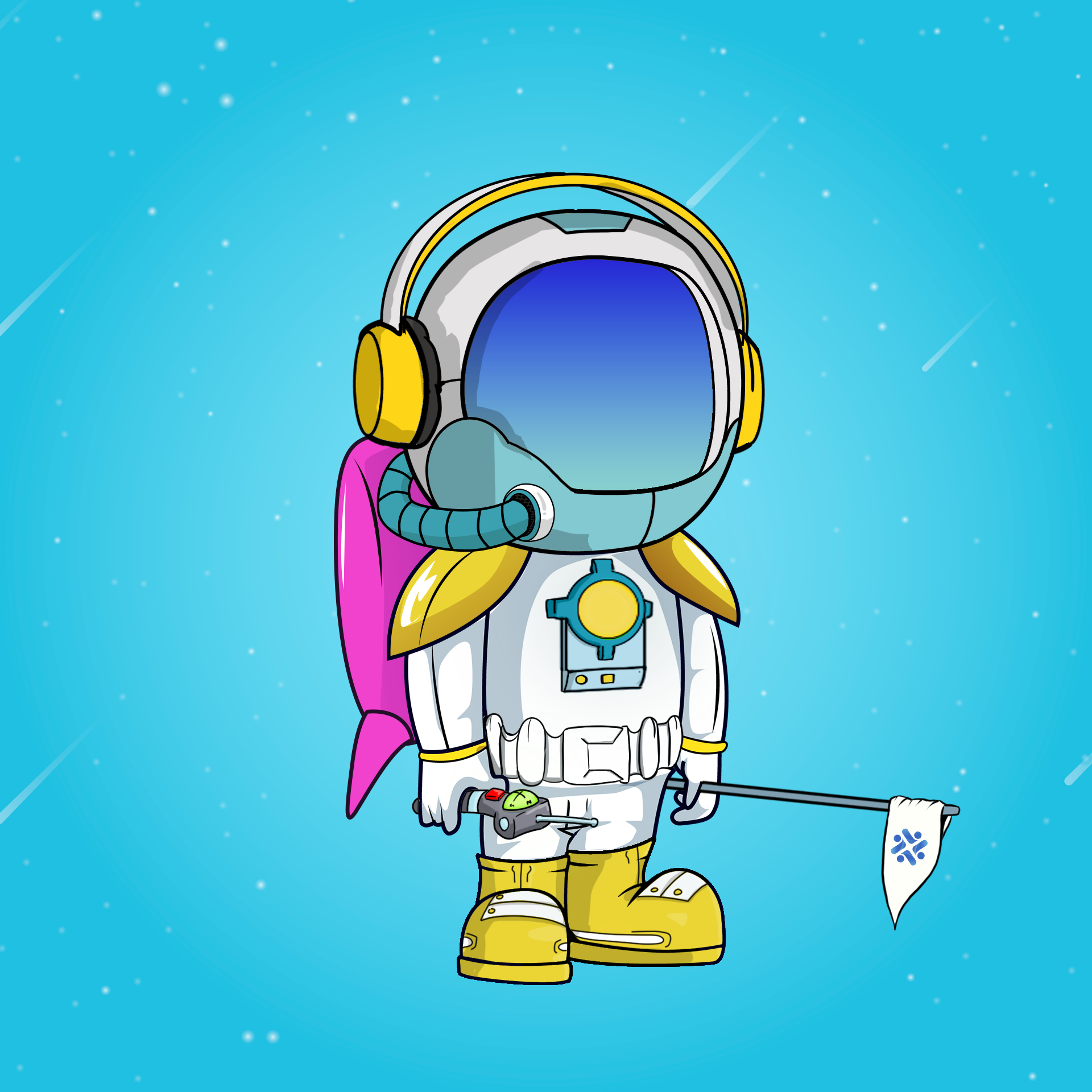 Galactic Astros #1810 NFT on Algorand