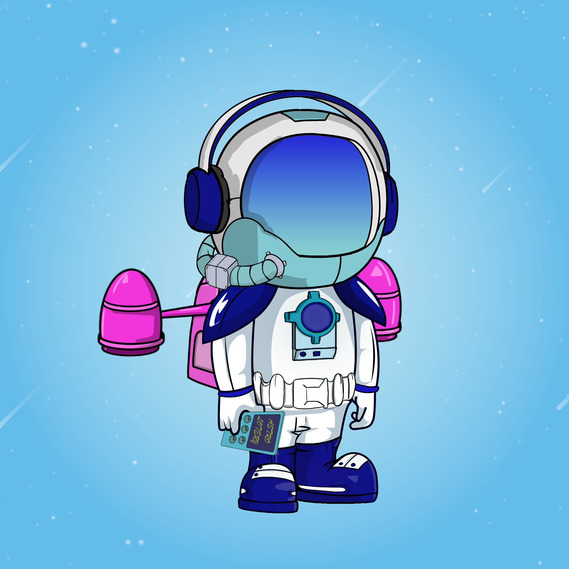 Galactic Astros #1814 NFT on Algorand