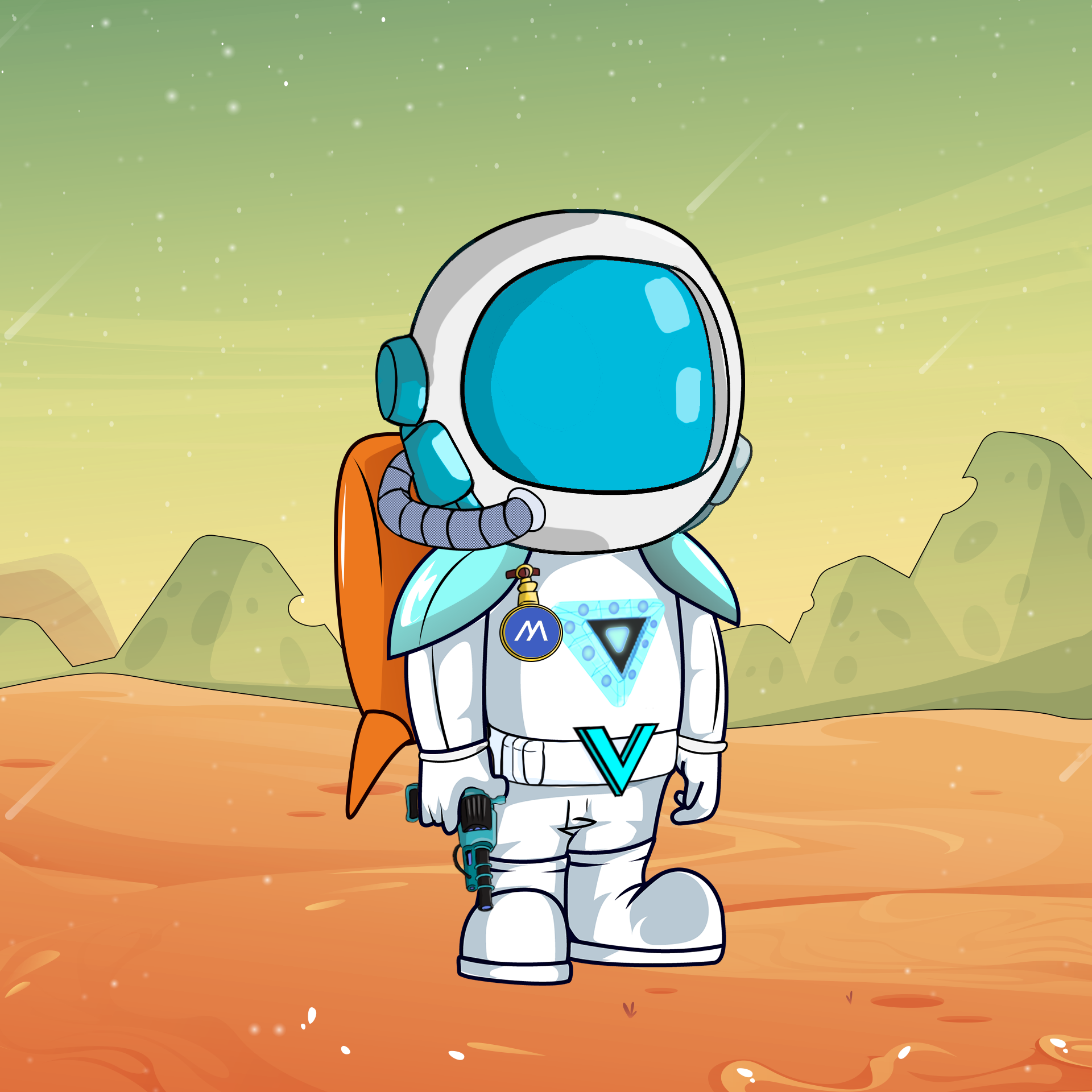 Galactic Astros #1815 NFT on Algorand